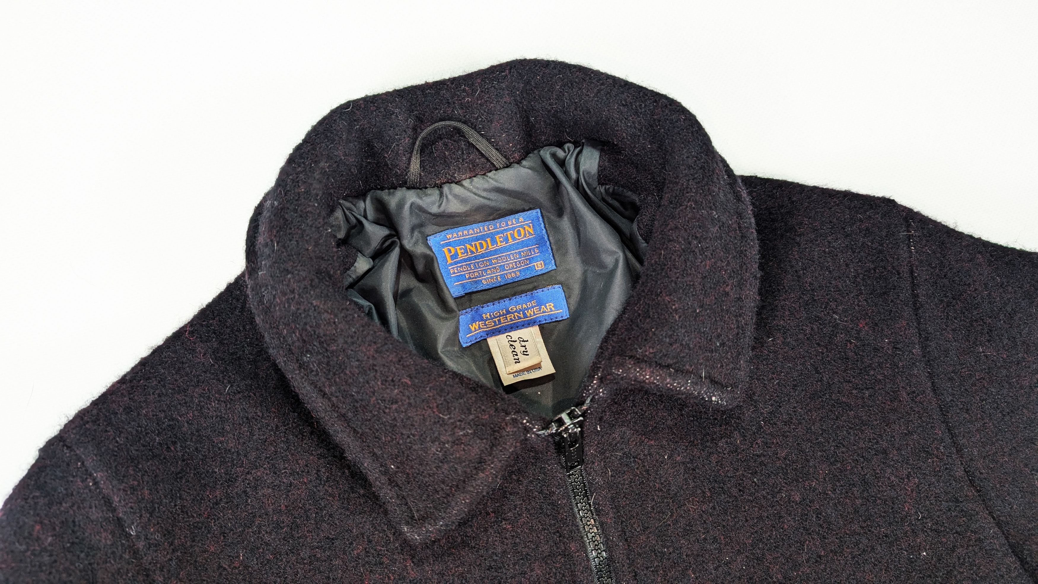 Pendleton 70s Pendleton Wool Cotton Bomber Jacket Size S (XS) USA Made Size US XS / EU 42 / 0 - 2 Thumbnail