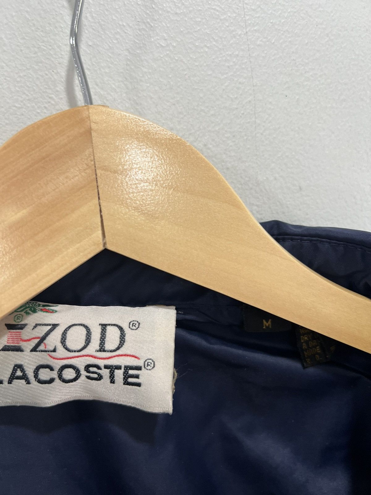 Lacoste Vintage Lacoste Windbreaker Jacket Zip Up Size US M / EU 48-50 / 2 - 4 Thumbnail