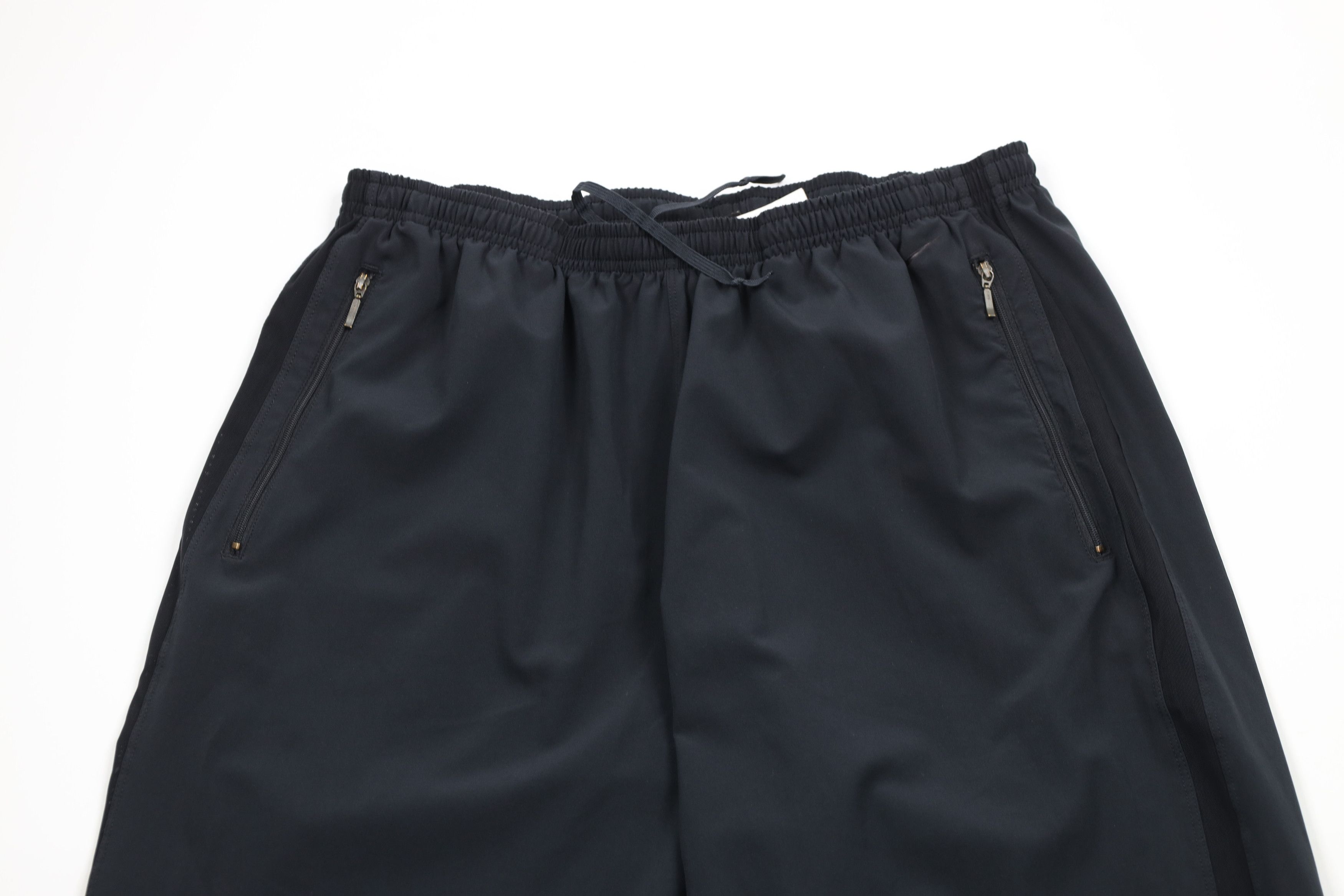 Nike × Vintage Vintage Nike Scott Swoosh Stretch Tapered Leg Pants Black Size US 36 / EU 52 - 2 Thumbnail