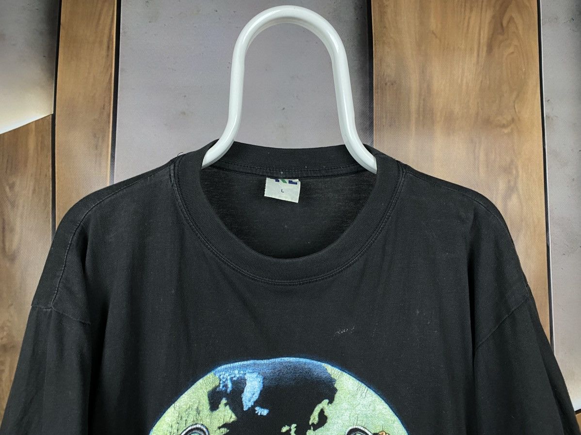 Vintage 🛣️Vintage 90s T-Shirt Moto Racing Biker Zip It VTG Tee🛣️ Size US L / EU 52-54 / 3 - 5 Thumbnail