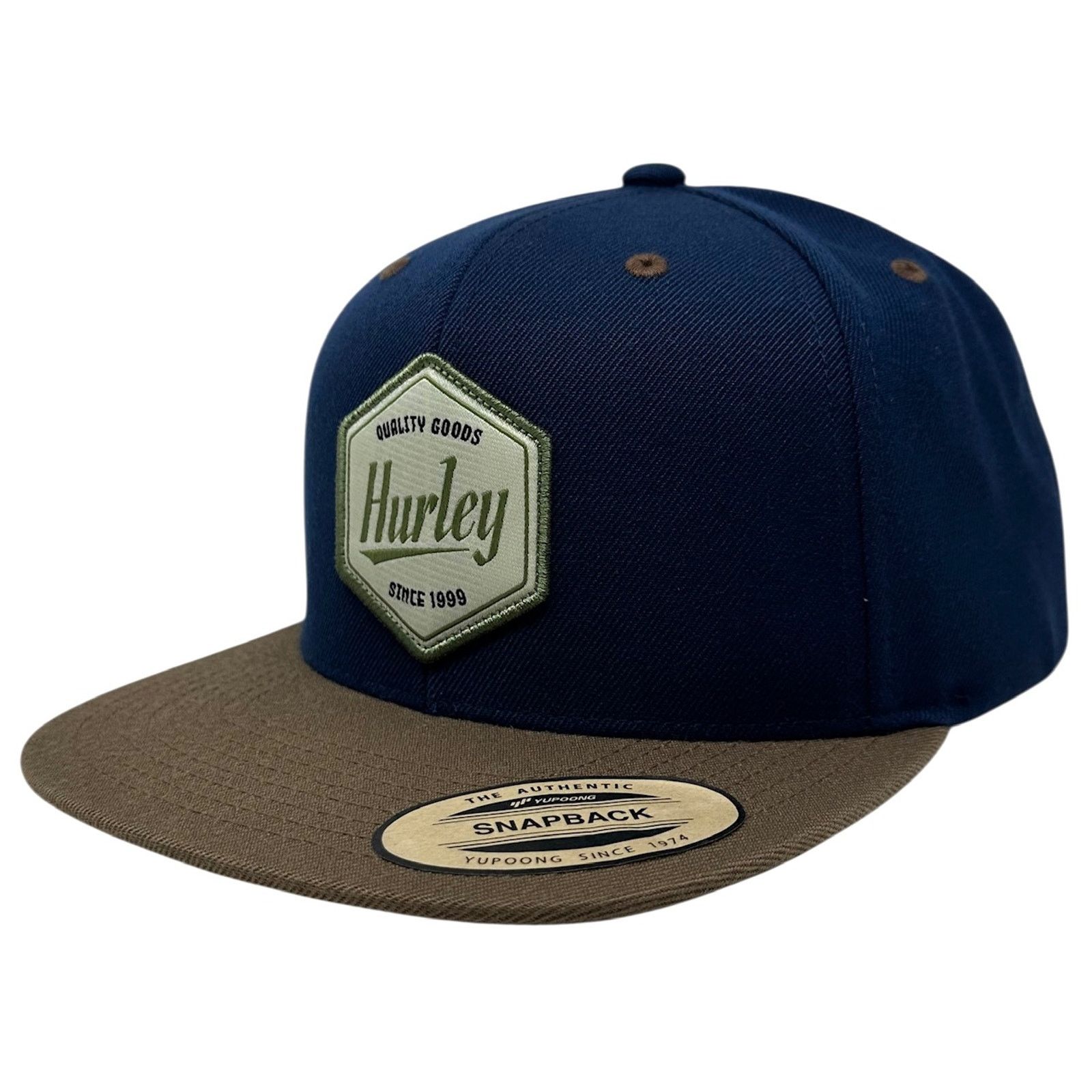 Hurley Hurley Hat Thruster Embroidered Patch Flat Bill Snapback Cap Size ONE SIZE - 1 Thumbnail