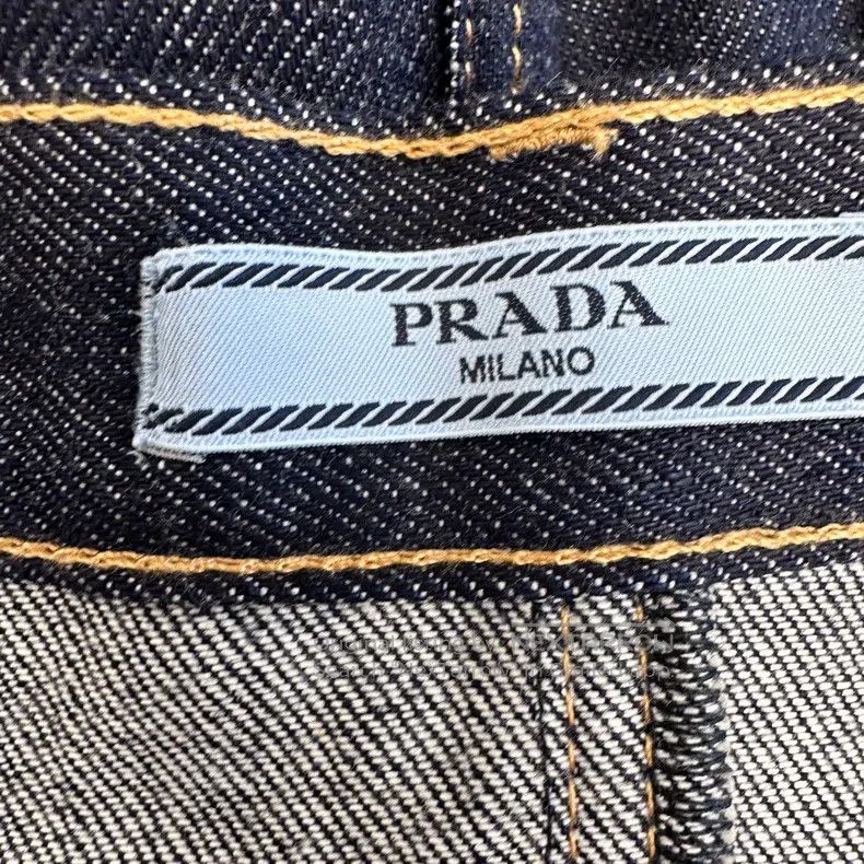 Prada Prada Denim skirt Size 25" / US 0 / IT 36 - 4 Thumbnail