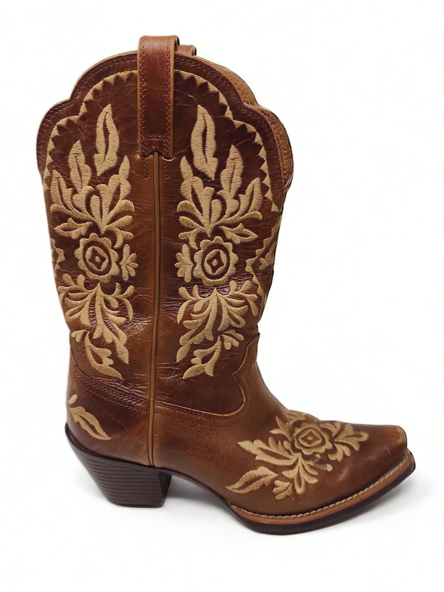 Ariat Ariat Unbridled Roxanne Western Cowboy Boots Sz 7B Leather Size US 7 / IT 37 - 2 Thumbnail