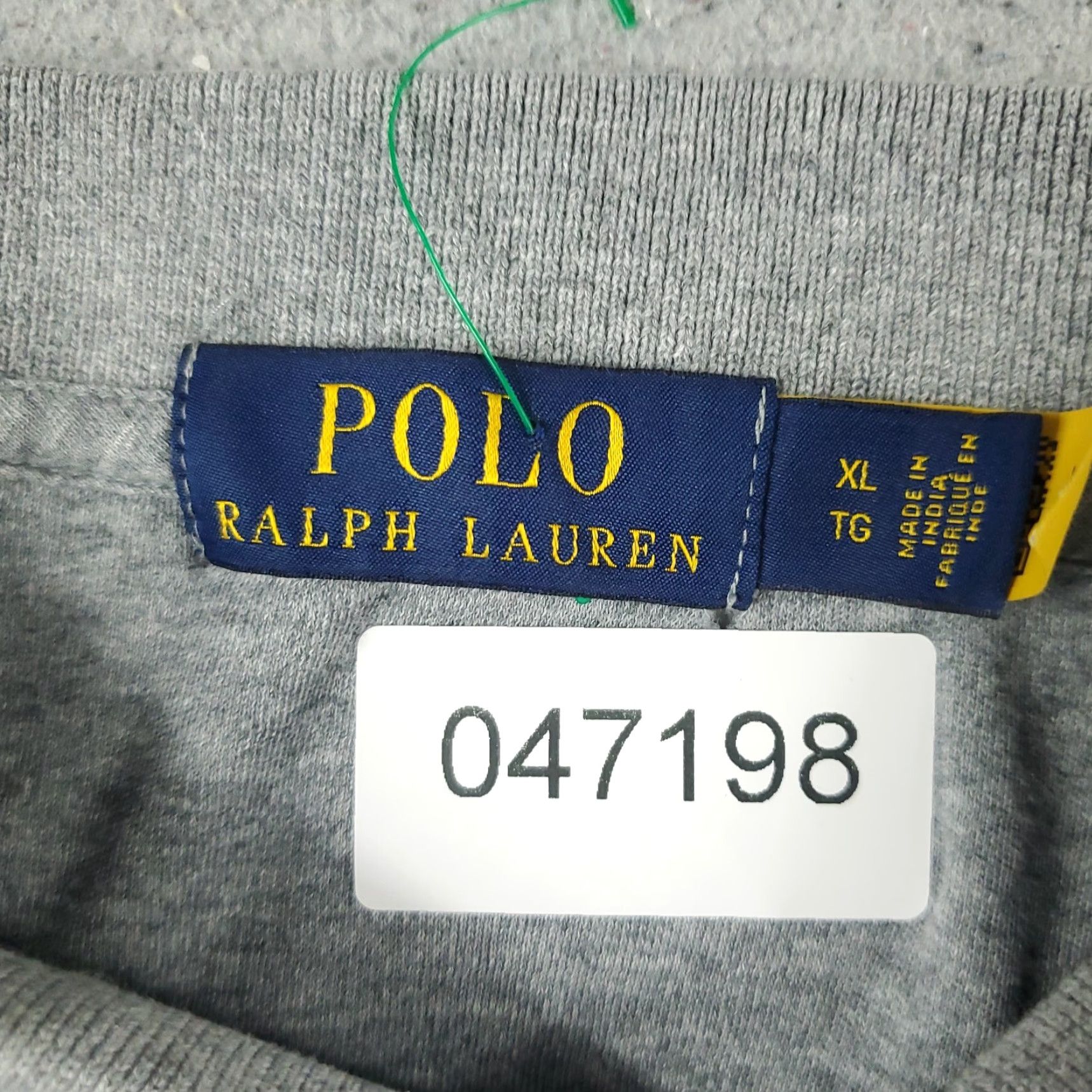 Ralph Lauren Ralph Lauren Polo Shirt Mens XL Gray Short Sleeve Button-Front Collared Casual Sports Mens Size US XL / EU 56 / 4 - 7 Thumbnail