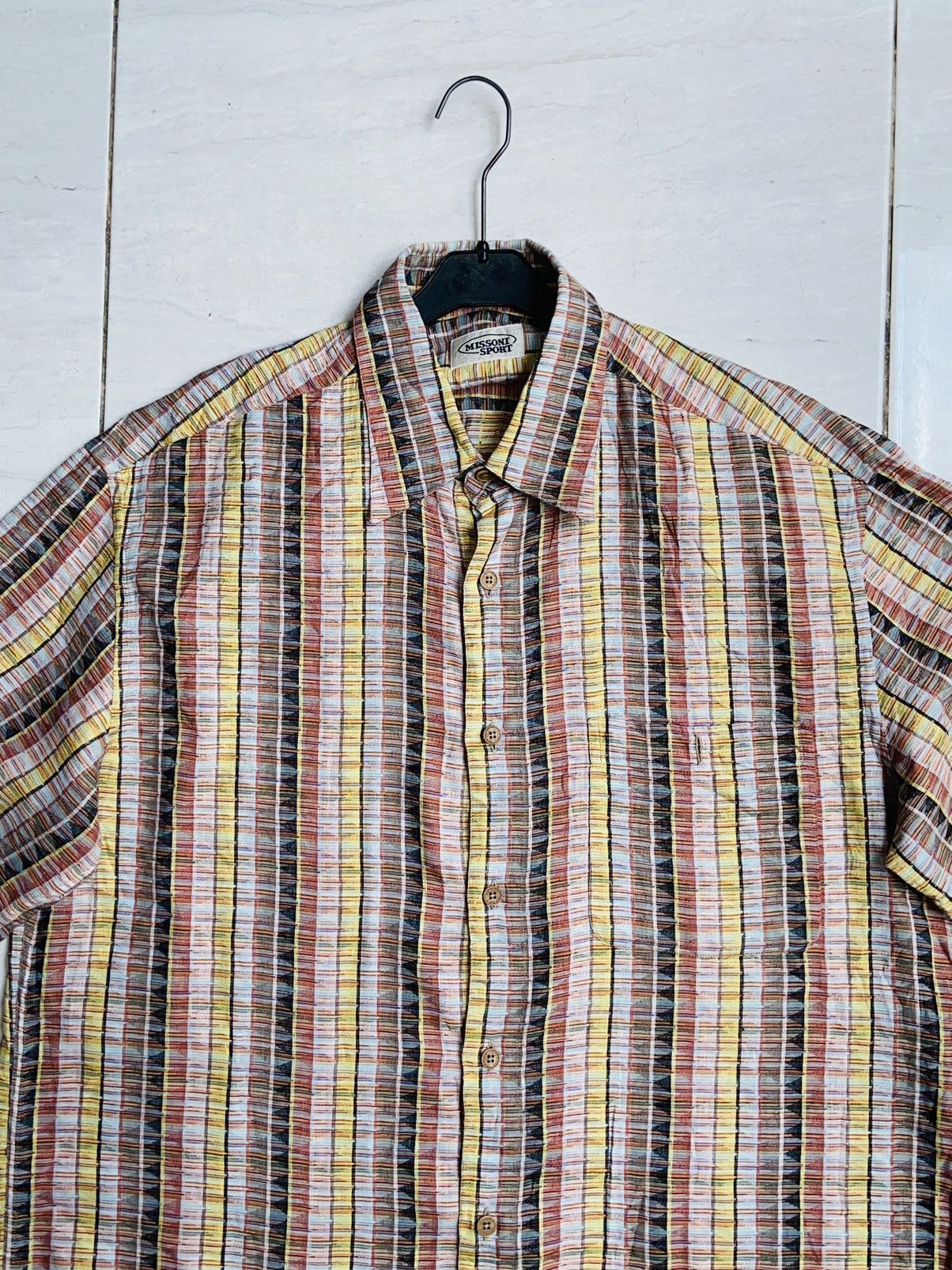 Missoni MISSONI SPORT Signature Pattern Shirt Size 54L - 8 Thumbnail