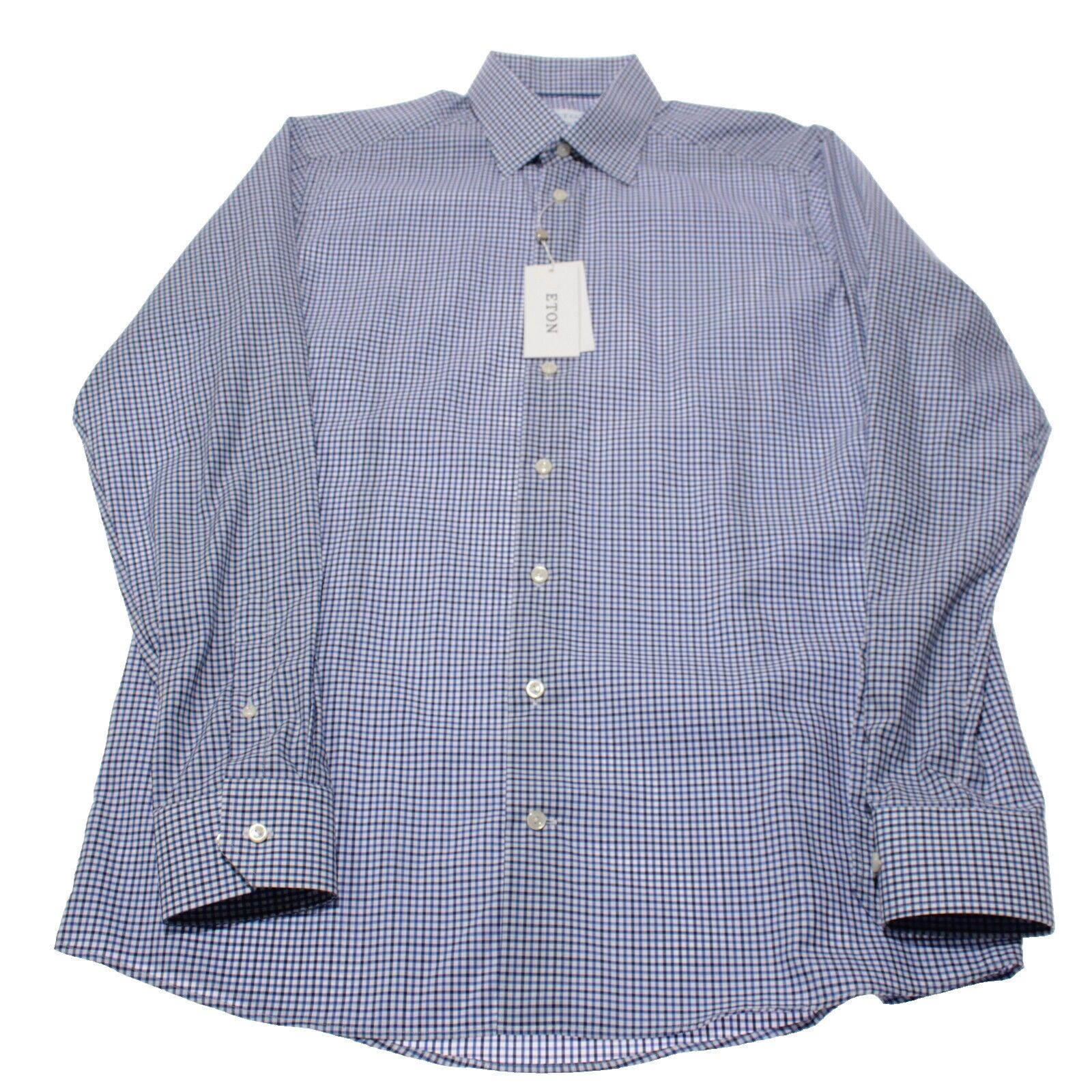 Eton New with tags Shirt Size L US In Blue