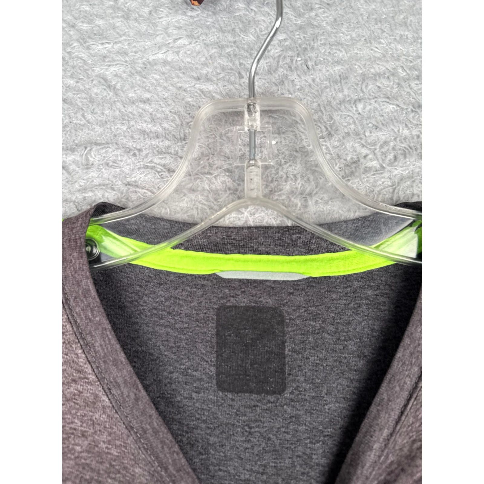 The North Face The North Face Shirt Men Medium Gray Short Sleeve Crew Polyester Vaporwick READ Size US M / EU 48-50 / 2 - 7 Thumbnail