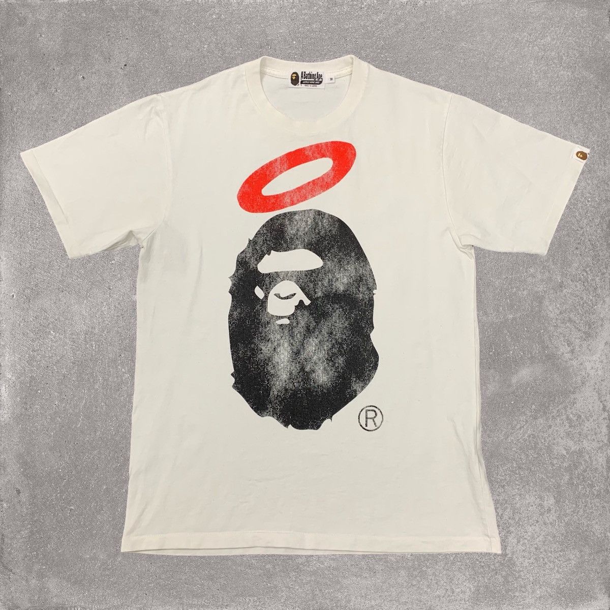 Bape × Union LA BAPE X UNION WASHED APE HEAD TEE | Grailed