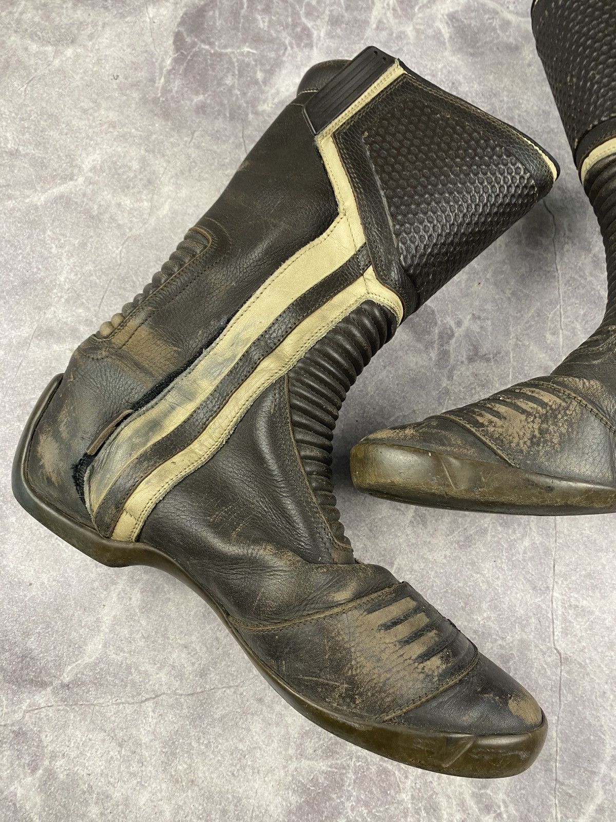 Puma Rare Puma Moto Boots Size: Uk 12 US 13 Eur 47 CM 30 1/2 Size US 13 / EU 46 - 13 Thumbnail