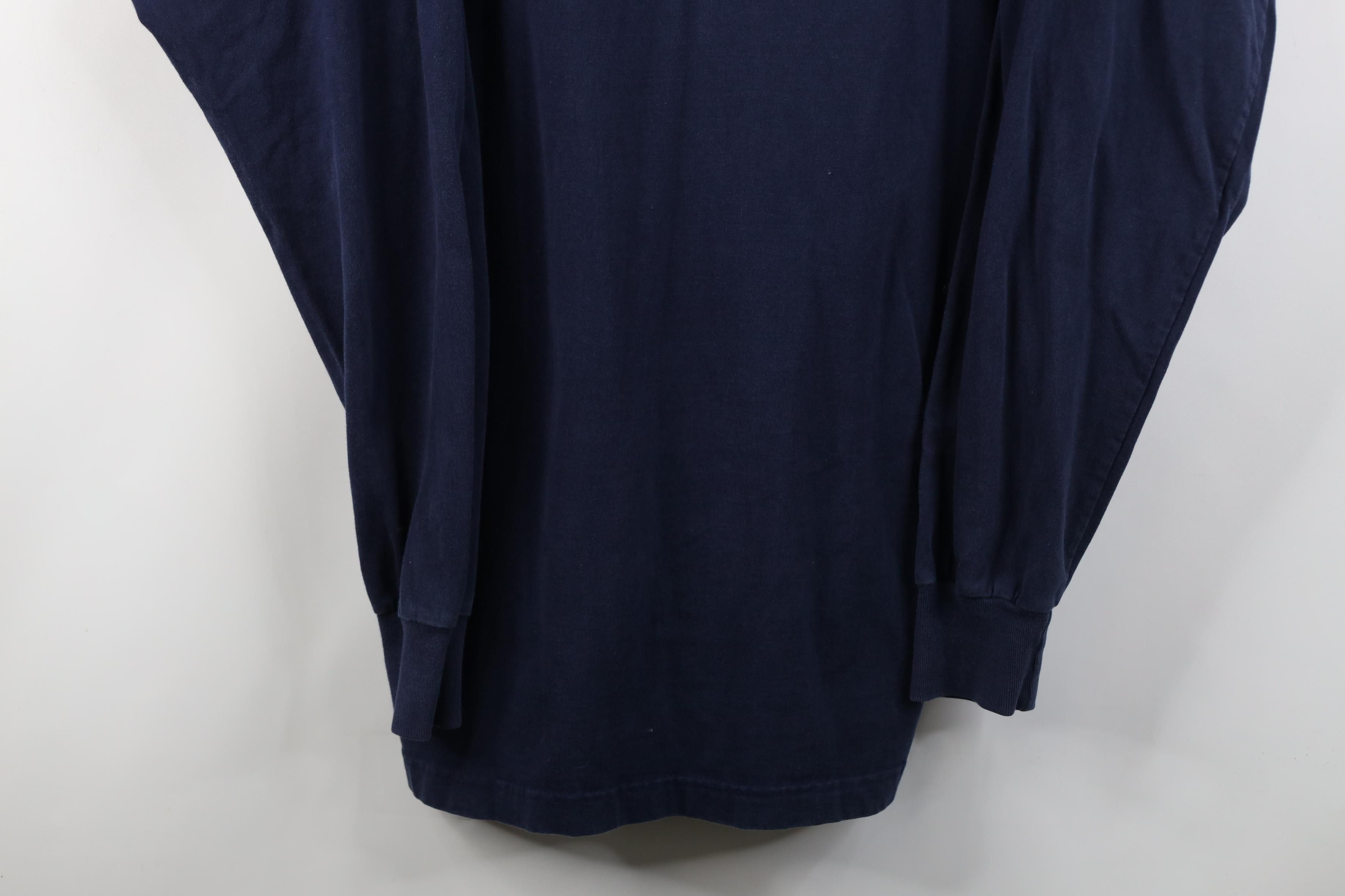 Vintage Vintage 90s Streetwear Cotton Long Sleeve Henley T-Shirt Size US XL / EU 56 / 4 - 3 Thumbnail