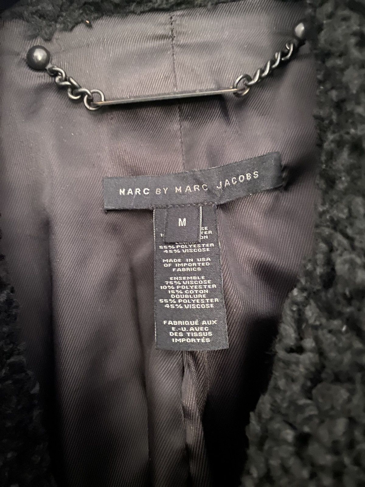 Marc by Marc Jacobs Men’s faux fur coat Size US M / EU 48-50 / 2 - 5 Thumbnail