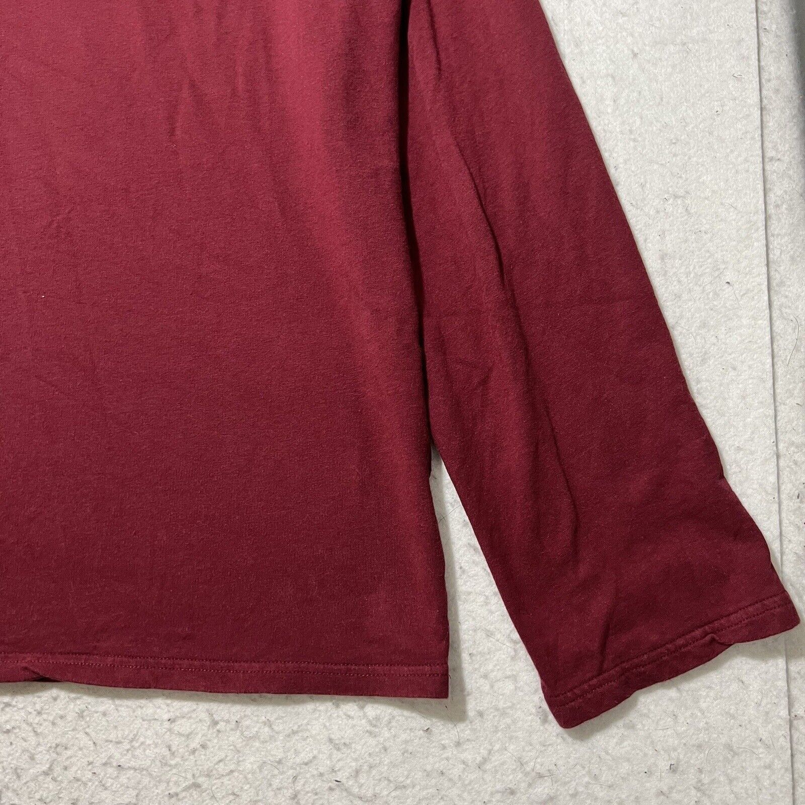 Lacoste Lacoste Sleepwear XL Crewneck Sweatshirt Maroon Loungewear Size US XL / EU 56 / 4 - 6 Thumbnail