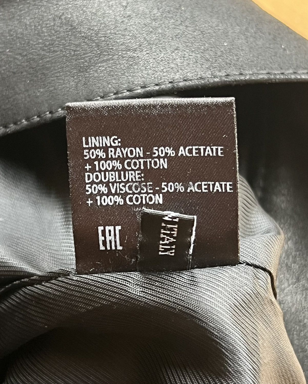 Ann Demeulemeester $2560 Black Calf Leather Angelina Trousers Size US 36 / EU 52 - 9 Thumbnail