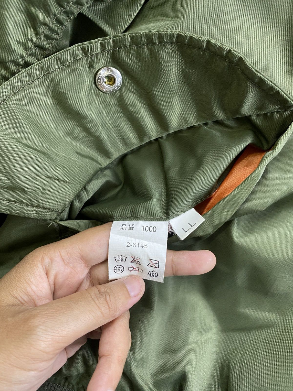 Japanese Brand 🔥USAF Type MA-1 Military Apparel Bomber Jacket Size US L / EU 52-54 / 3 - 11 Thumbnail