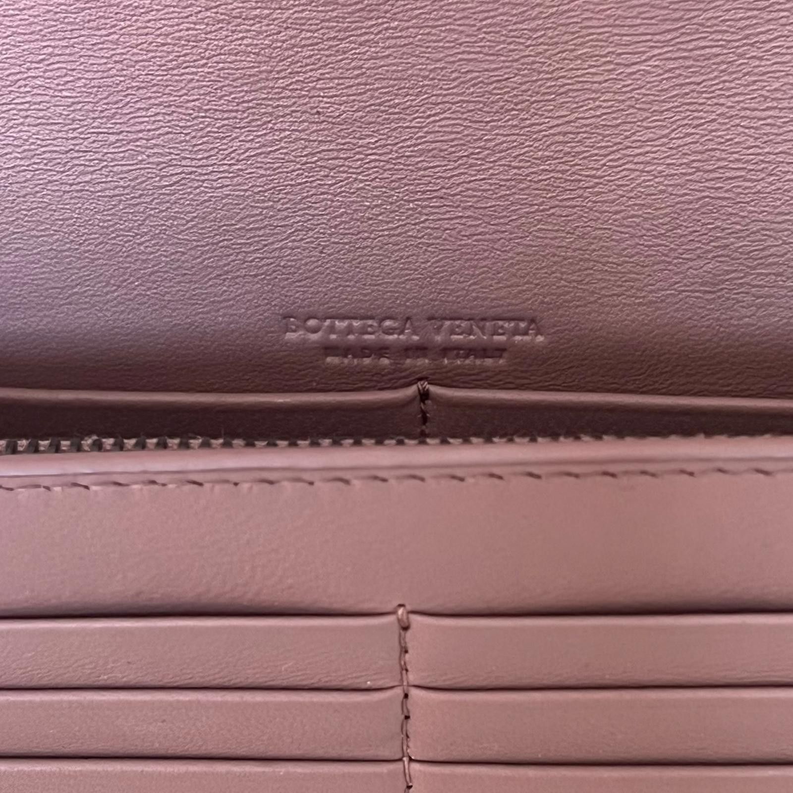 Bottega Veneta Bottega Veneta Intrecciato Chain Wallet Clutch Lavender Grey Size ONE SIZE - 7 Thumbnail