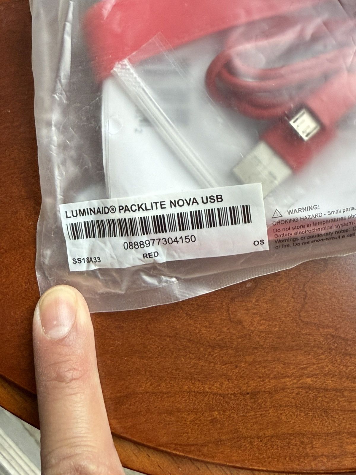 Supreme Supreme X LuminAID Pack Lite Nova USB SS2018 Size ONE SIZE - 3 Thumbnail