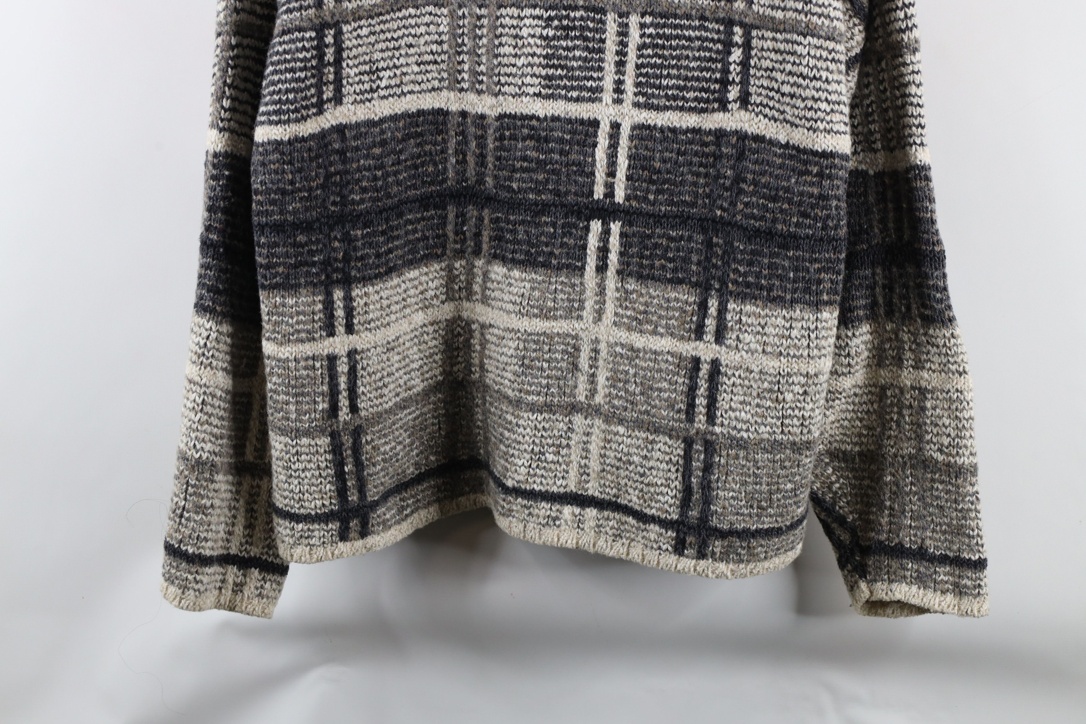 Vintage Vintage 90s Streetwear Marled Knit Heavyweight Sweater USA Size US M / EU 48-50 / 2 - 3 Thumbnail