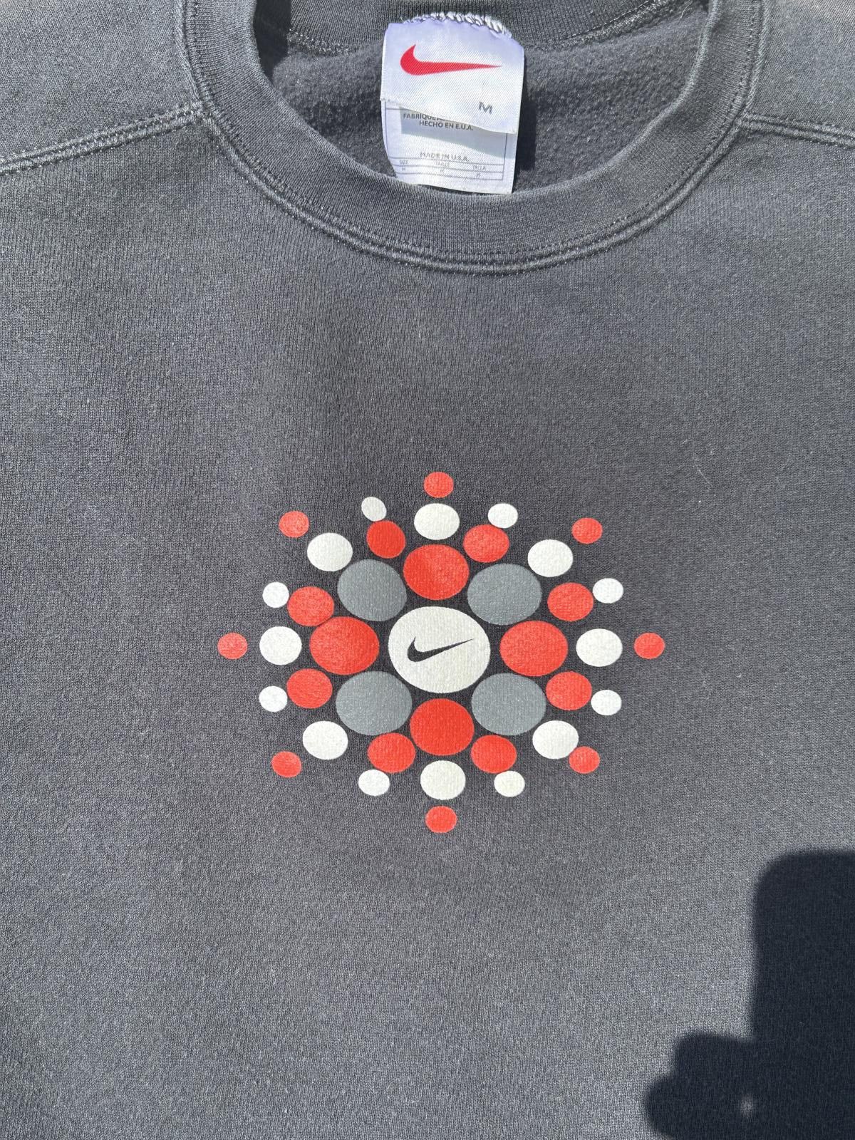 Vintage Nike Graphic Sweatshirt Rare Bubble Logo-80s