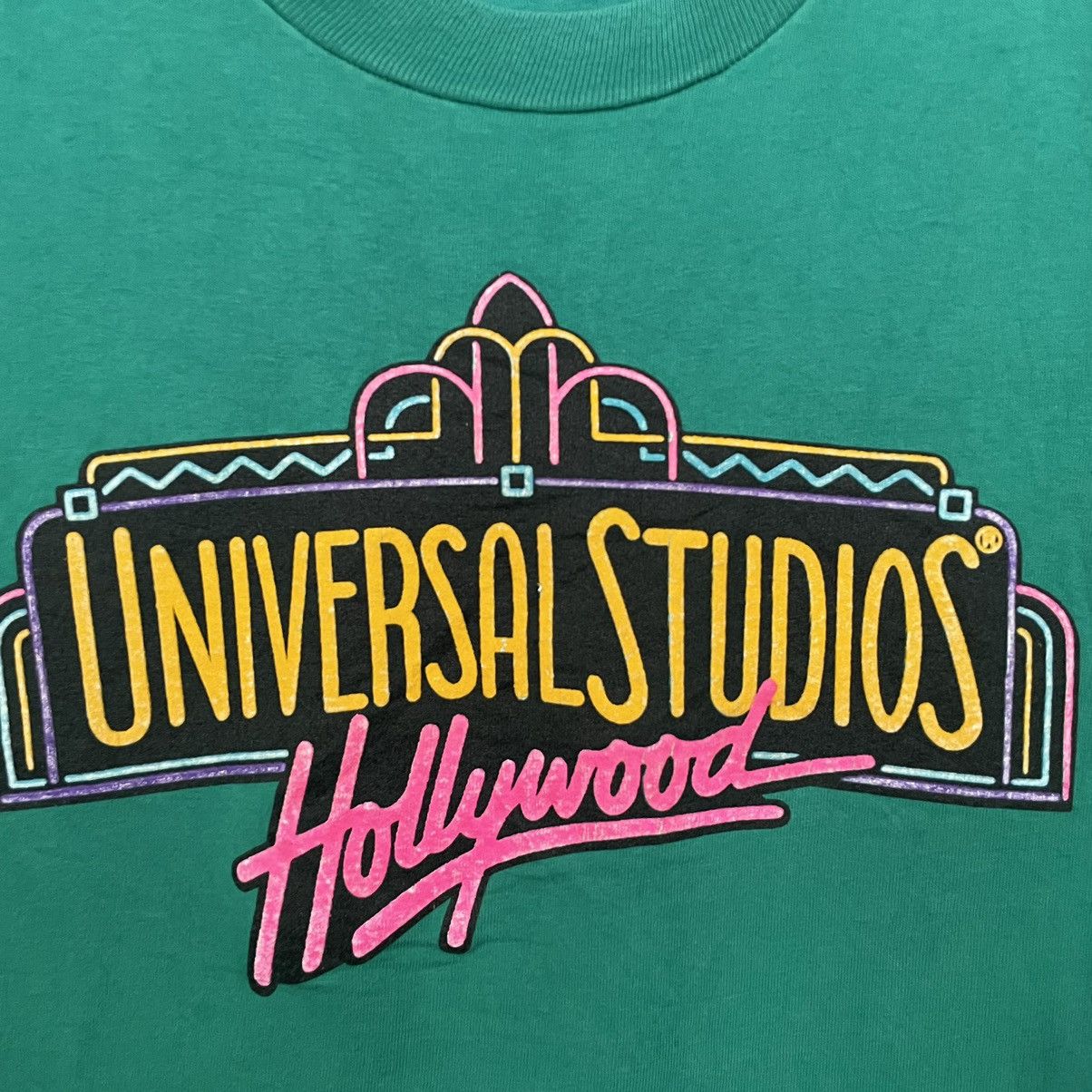 Universal Studios × Vintage Vintage 90s Universal Studios Hollywood Promo T Shirt Size US M / EU 48-50 / 2 - 2 Thumbnail