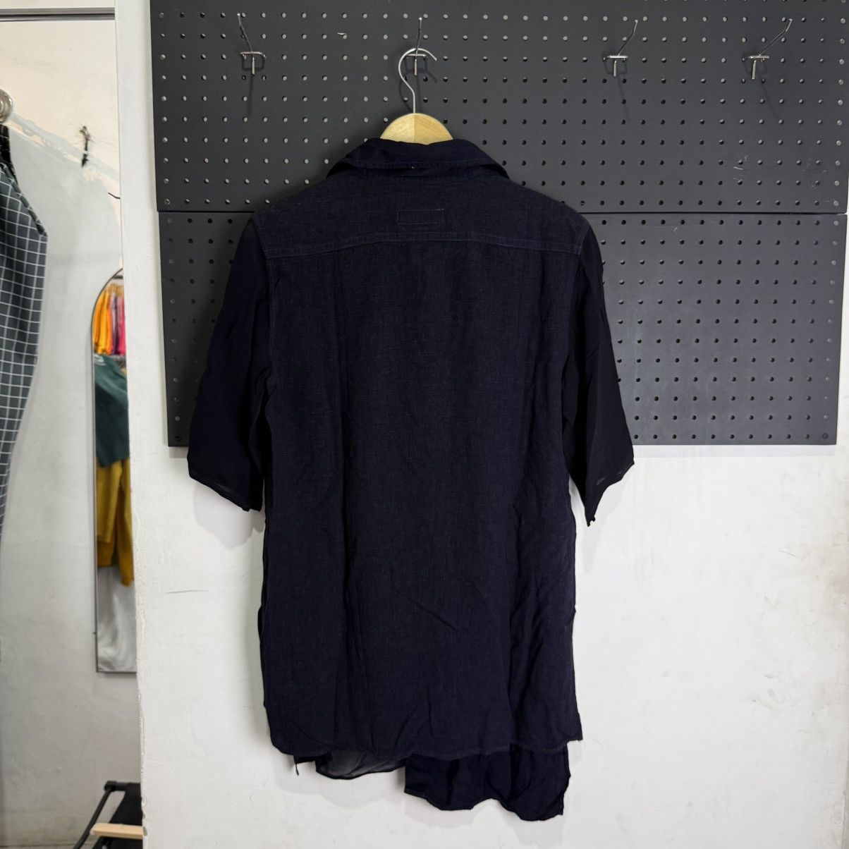 Yohji Yamamoto Y's Yohji Yamamoto buttonshirt fit rayon and linen Size XS / US 0-2 / IT 36-38 - 2 Thumbnail