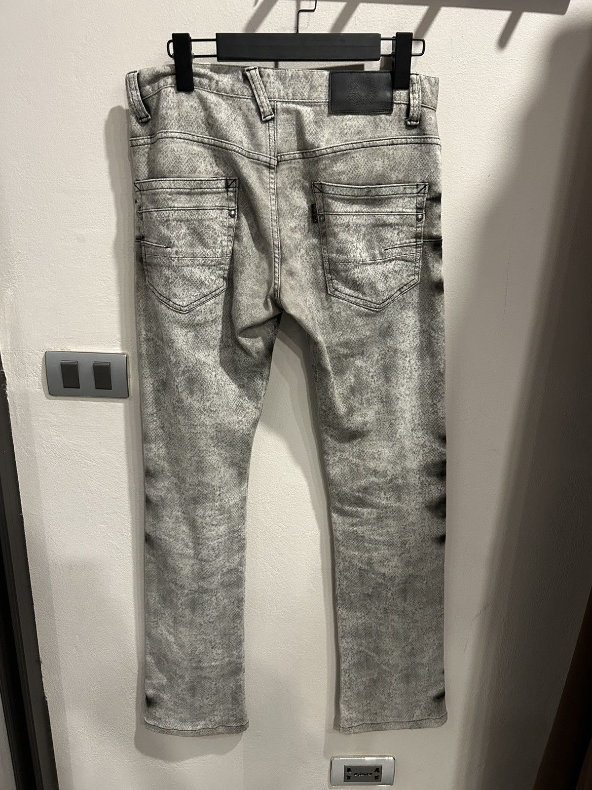 Tornado Mart 2000s Tornado Mart Snake Skin Pattern Print Size US 30 / EU 46 - 2 Thumbnail