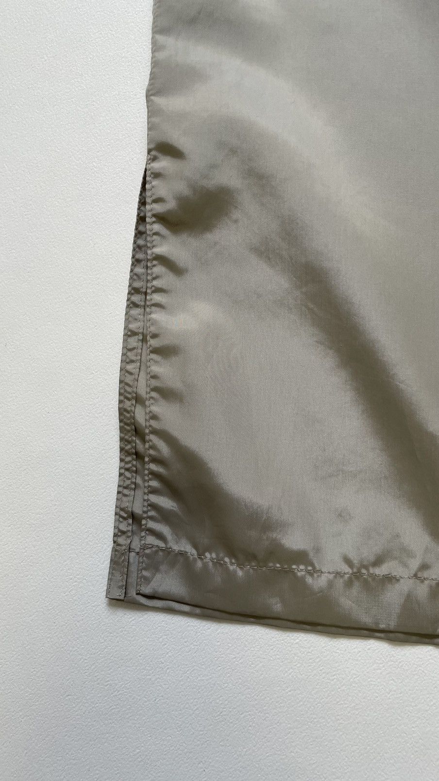 Miu Miu Shimmer Nylon Wide Leg Trousers Size US 36 / EU 52 - 9 Thumbnail