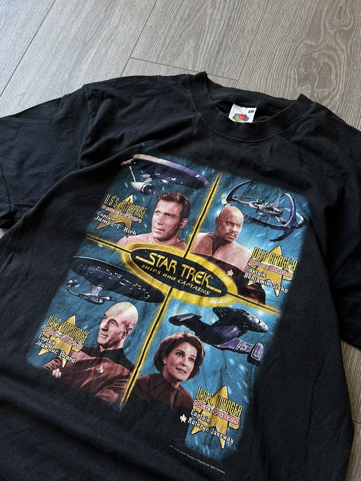 Vintage 2000s Vintage Star Trek Movie Series Tee Size US L / EU 52-54 / 3 - 5 Thumbnail