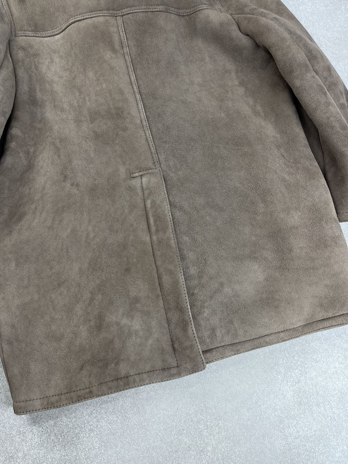 Sawyer of Napa Sawyer Of Napa Suede Suede Sheepskin Western Rancher Jacket Size US M / EU 48-50 / 2 - 15 Thumbnail
