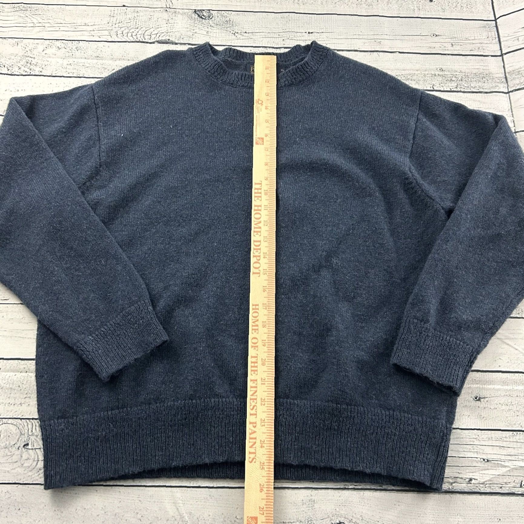 Pendleton Pendleton Pullover Wool Sweater Men's XL Blue Crew Neck Shirt Sweater Mens XL Blue Pullover Wool Pendleton Size US XL / EU 56 / 4 - 3 Thumbnail