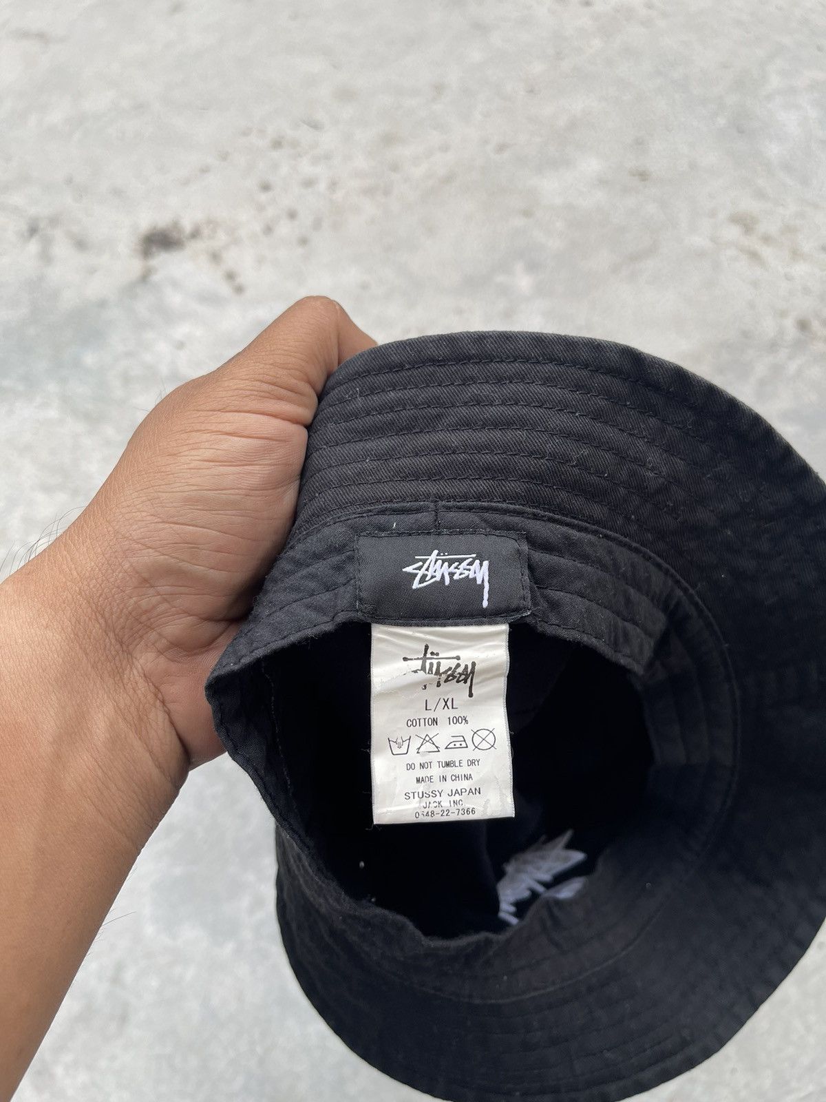 Stussy × Vintage Stussy Bucket Hat 58cm Adult Vintage Streetwear Japan Size ONE SIZE - 4 Thumbnail