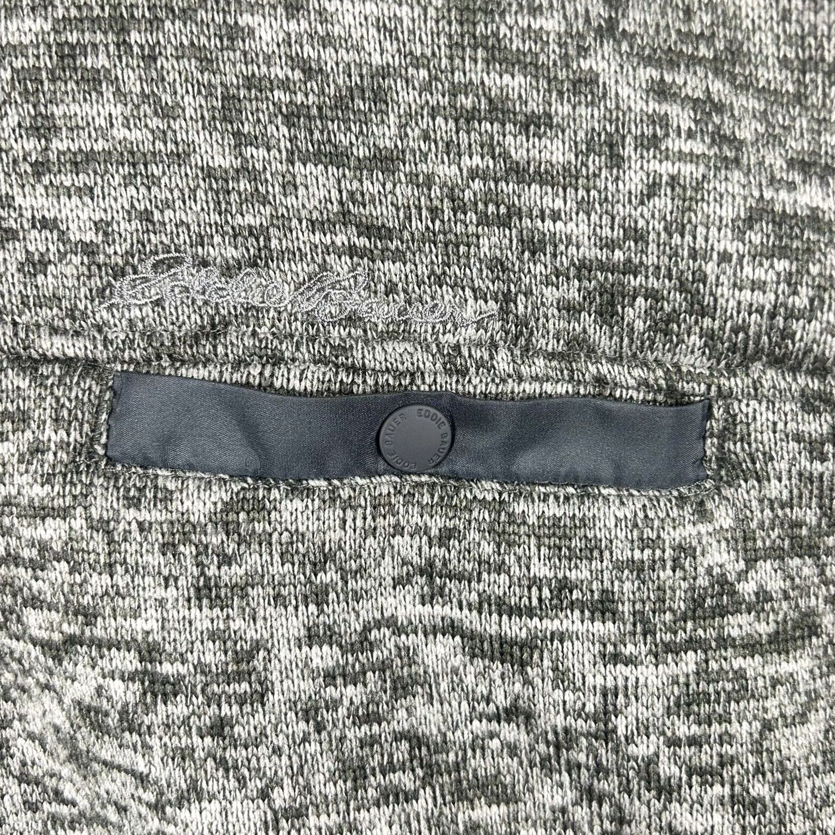 Eddie Bauer Eddie Bauer Men's XL Sweater Fleece Pullover 1/4 Zip XLarge Pullover Snap Pocket Gray Size US XL / EU 56 / 4 - 4 Thumbnail