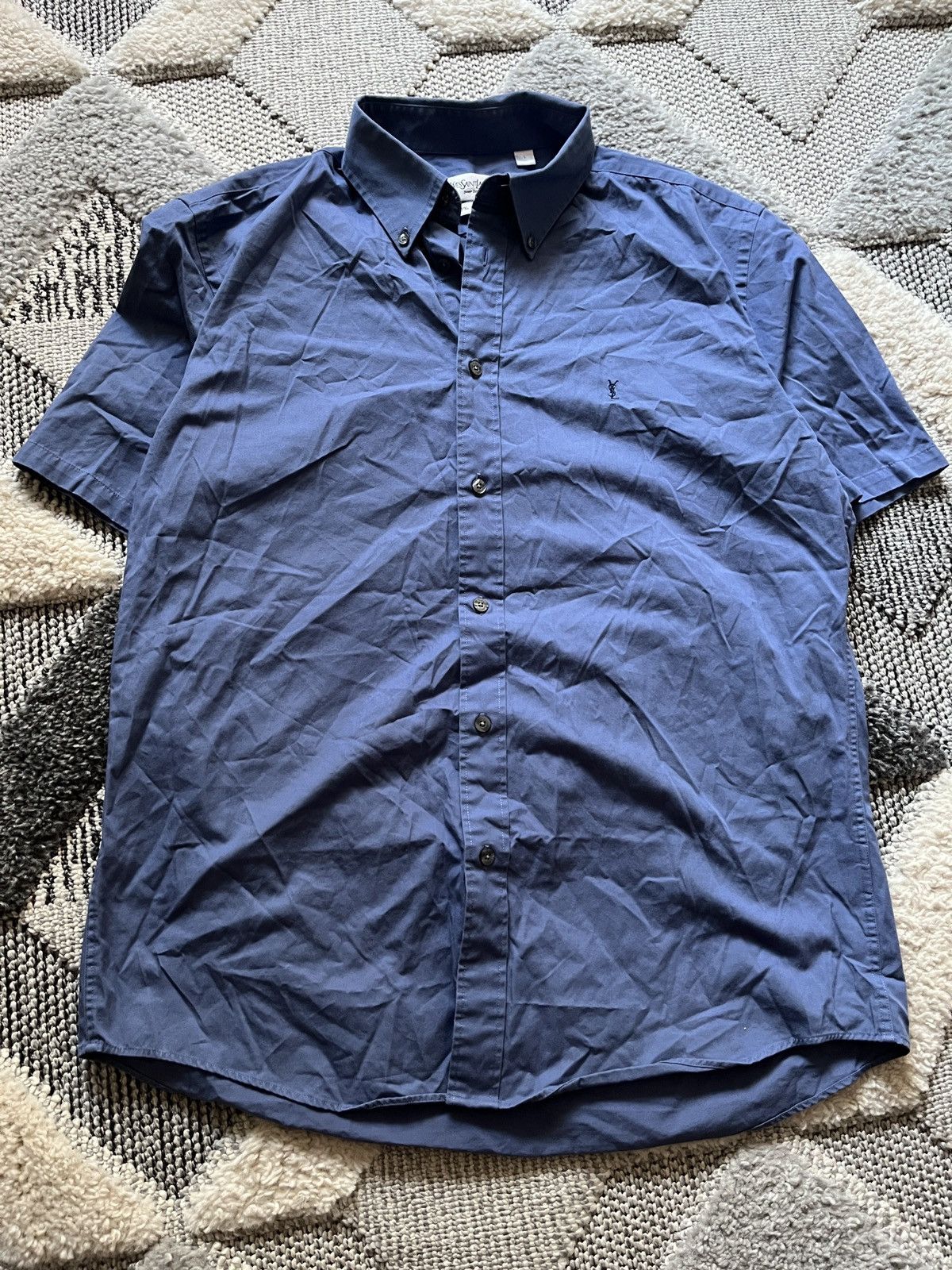 Vintage × Yves Saint Laurent YVES SAINT LAURENT SHIRT Size US L / EU 52-54 / 3 - 1 Thumbnail