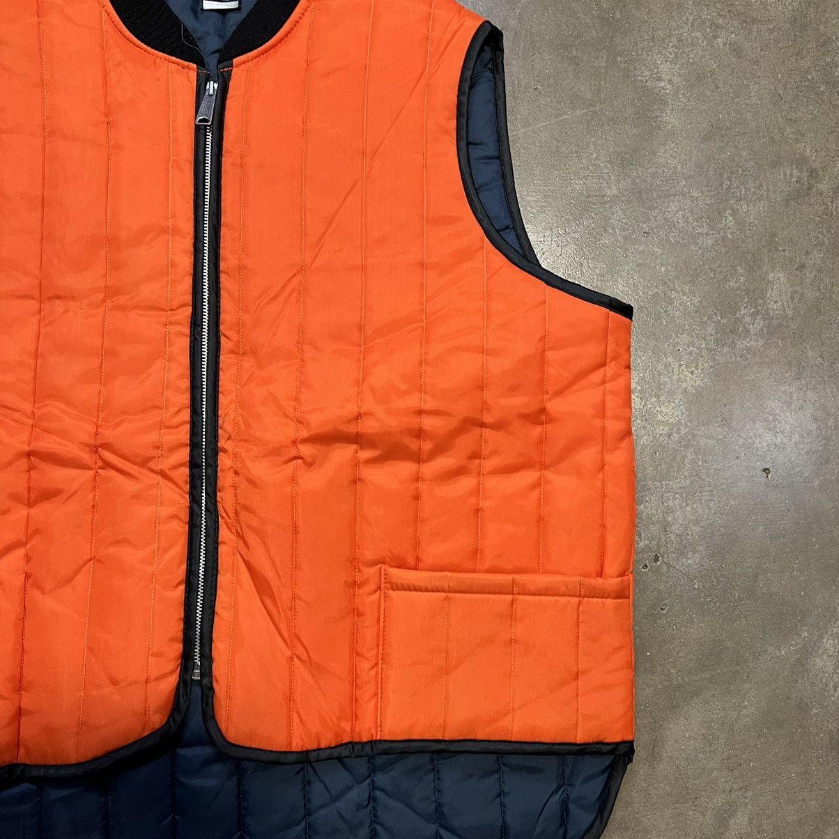 Sears × Vintage Vintage 80s Sears Work Leisure Puffer Vest Quilted Hunting Size US XL / EU 56 / 4 - 3 Thumbnail