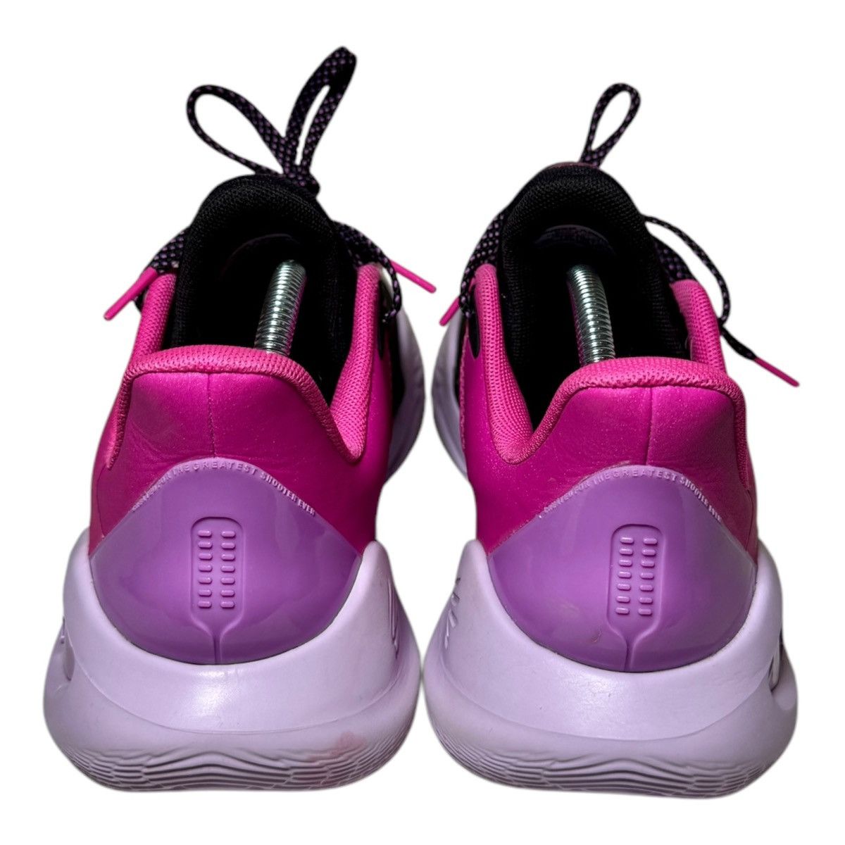 Under Armour Under Armour Curry 11 'Girl Dad' Pink Purple Black shoes Size US 9.5 / EU 42-43 - 4 Thumbnail