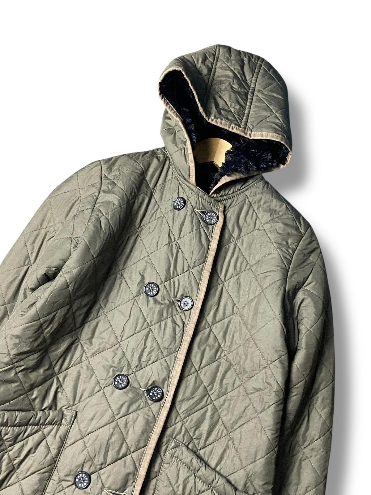 Mackintosh Vintage Mackintosh Double Breasted Quilted Jacket (155) Size US XXS / EU 40 - 5 Thumbnail