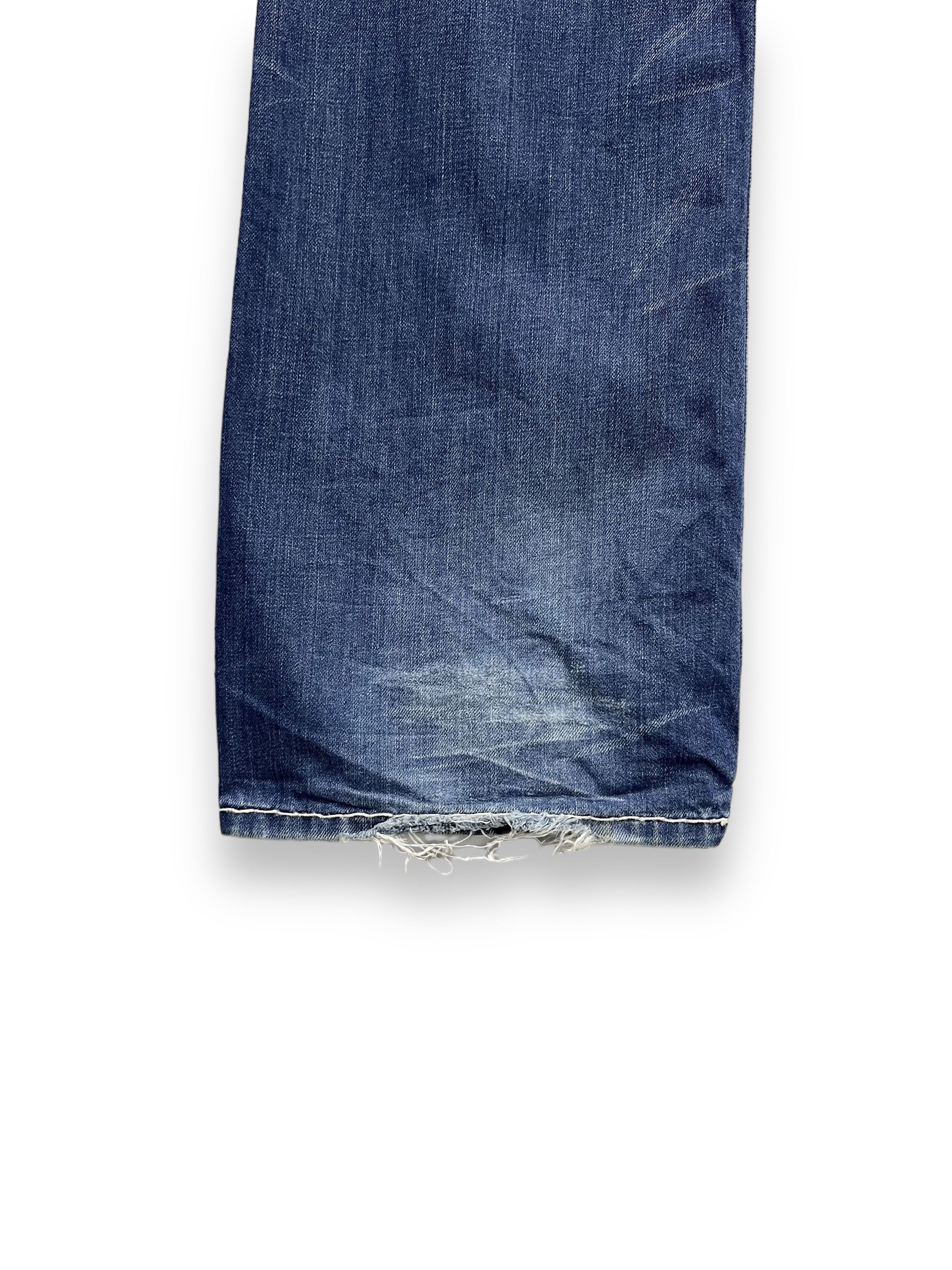 Robins Jeans 🔥ROBIN’S JEANS Gold Wings Embroidered Big Stitch Distressed Size US 38 / EU 54 - 13 Thumbnail