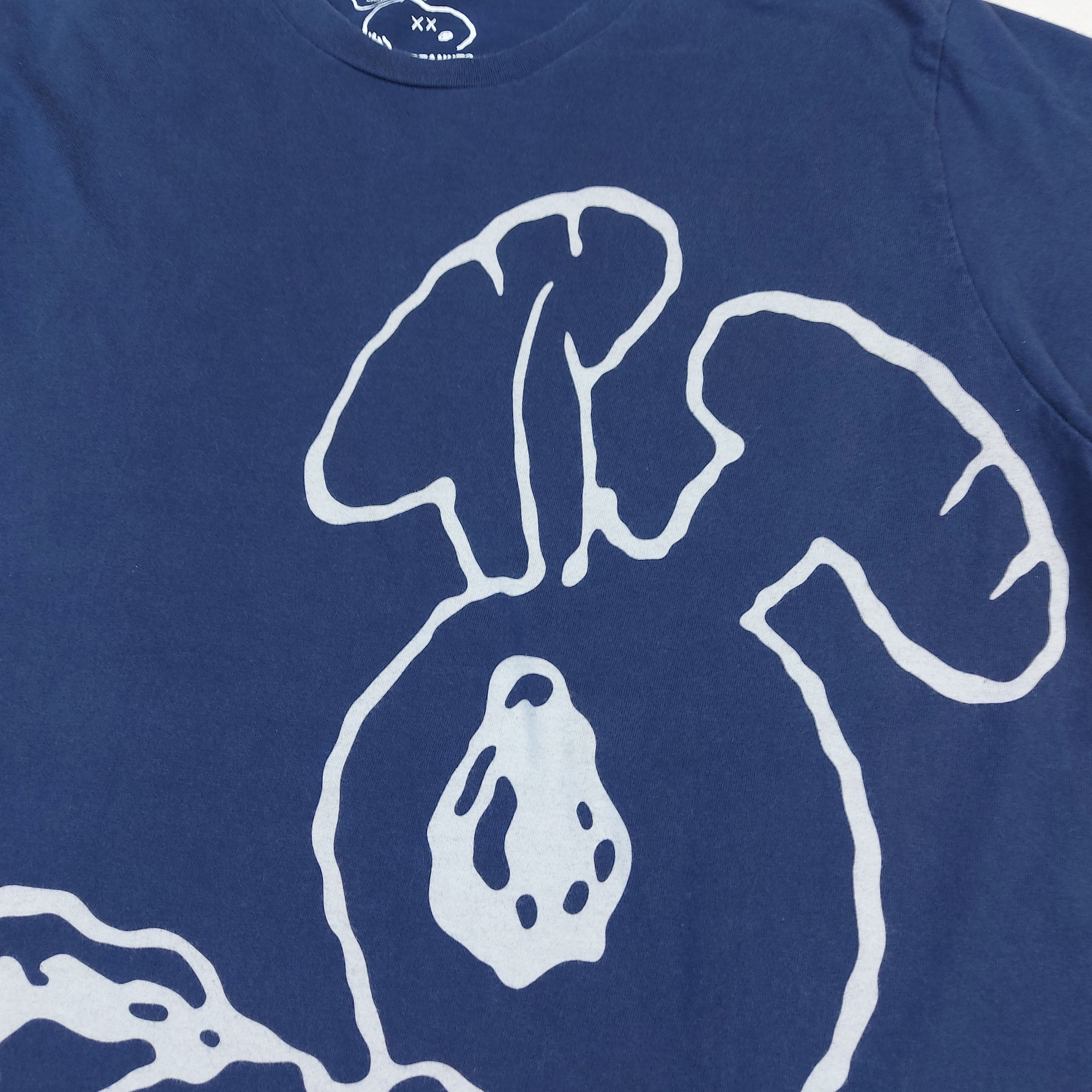 Kaws × Peanuts 2017 KAWS x Peanuts Uniqlo XX Embroidery Single-Stitch TEE Size US XL / EU 56 / 4 - 5 Thumbnail