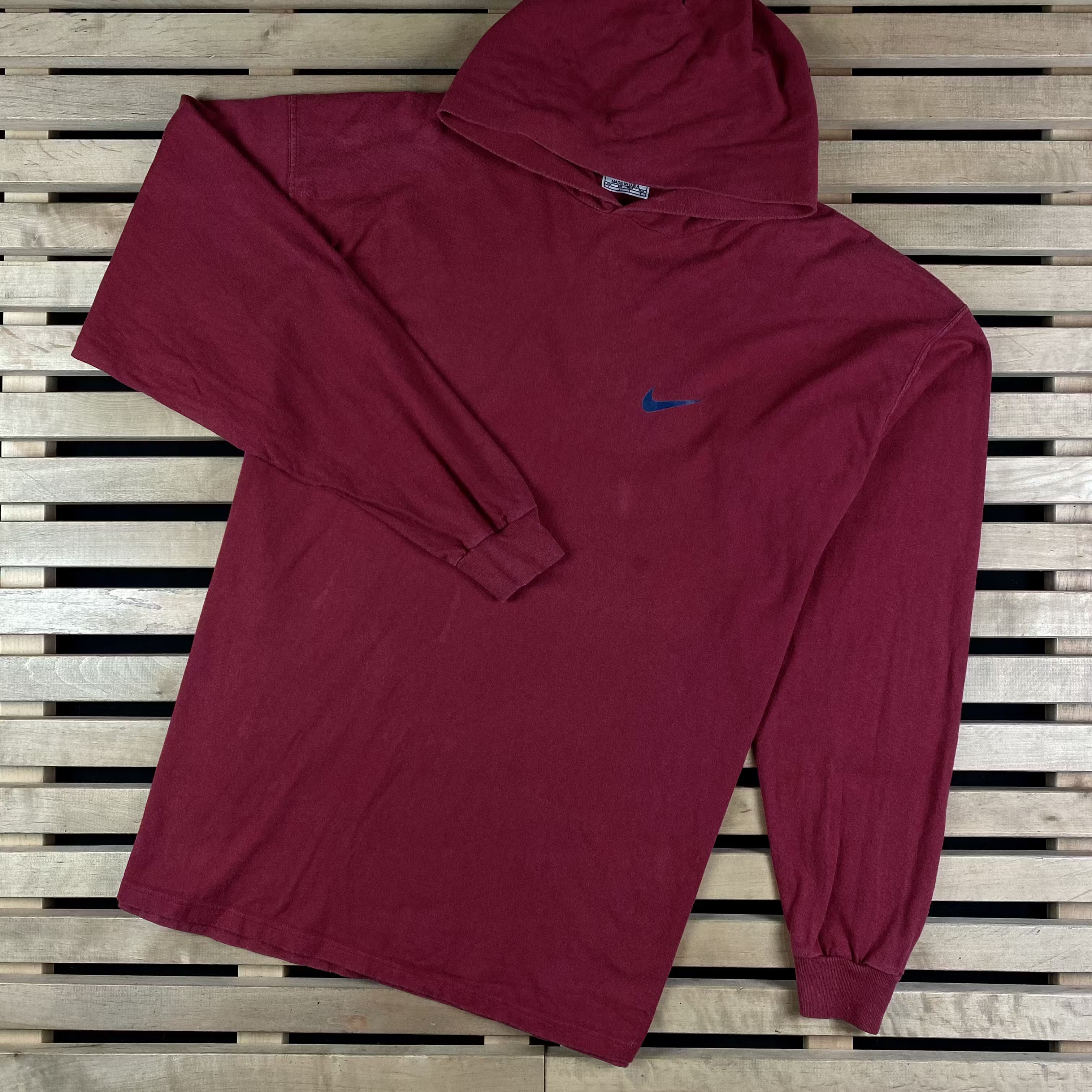 Nike × Vintage Mens Hoodie Nike Vintage Size L Size US L / EU 52-54 / 3 - 1 Thumbnail