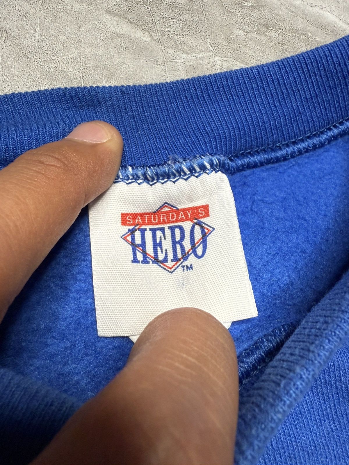 Vintage Vintage Marvel X-Men 1993 Saturdays Hero Sweatshirt Size US L / EU 52-54 / 3 - 12 Thumbnail