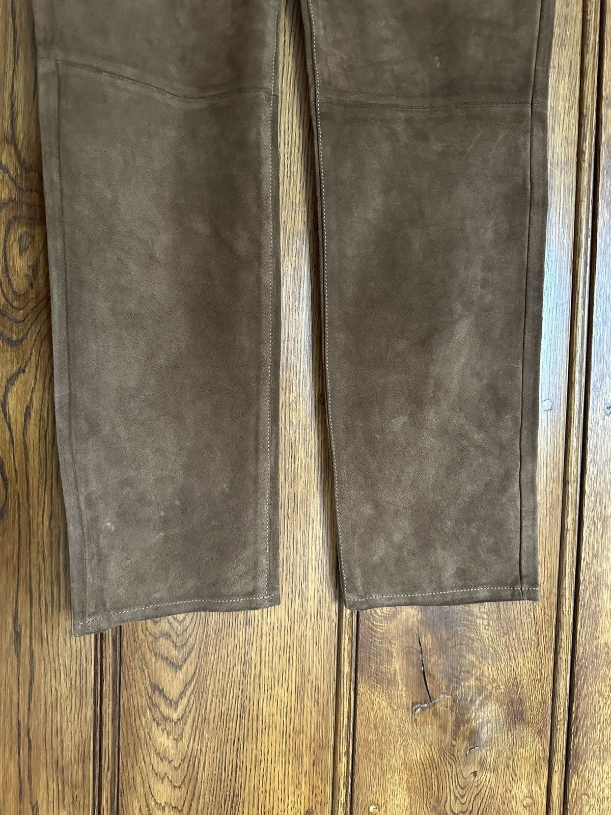 Saint Laurent Paris SS20 $3k+ 🤑 Saint Laurent suede leather pants trousers Size US 30 / EU 46 - 15 Thumbnail