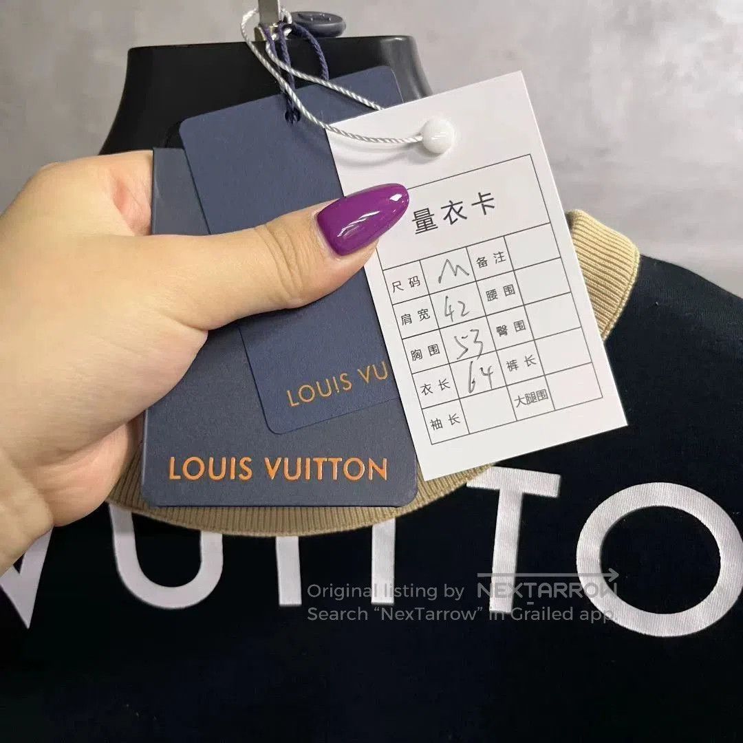 Louis Vuitton louis vuitton black cotton short sleeve t-shirt. Size US M / EU 48-50 / 2 - 2 Thumbnail