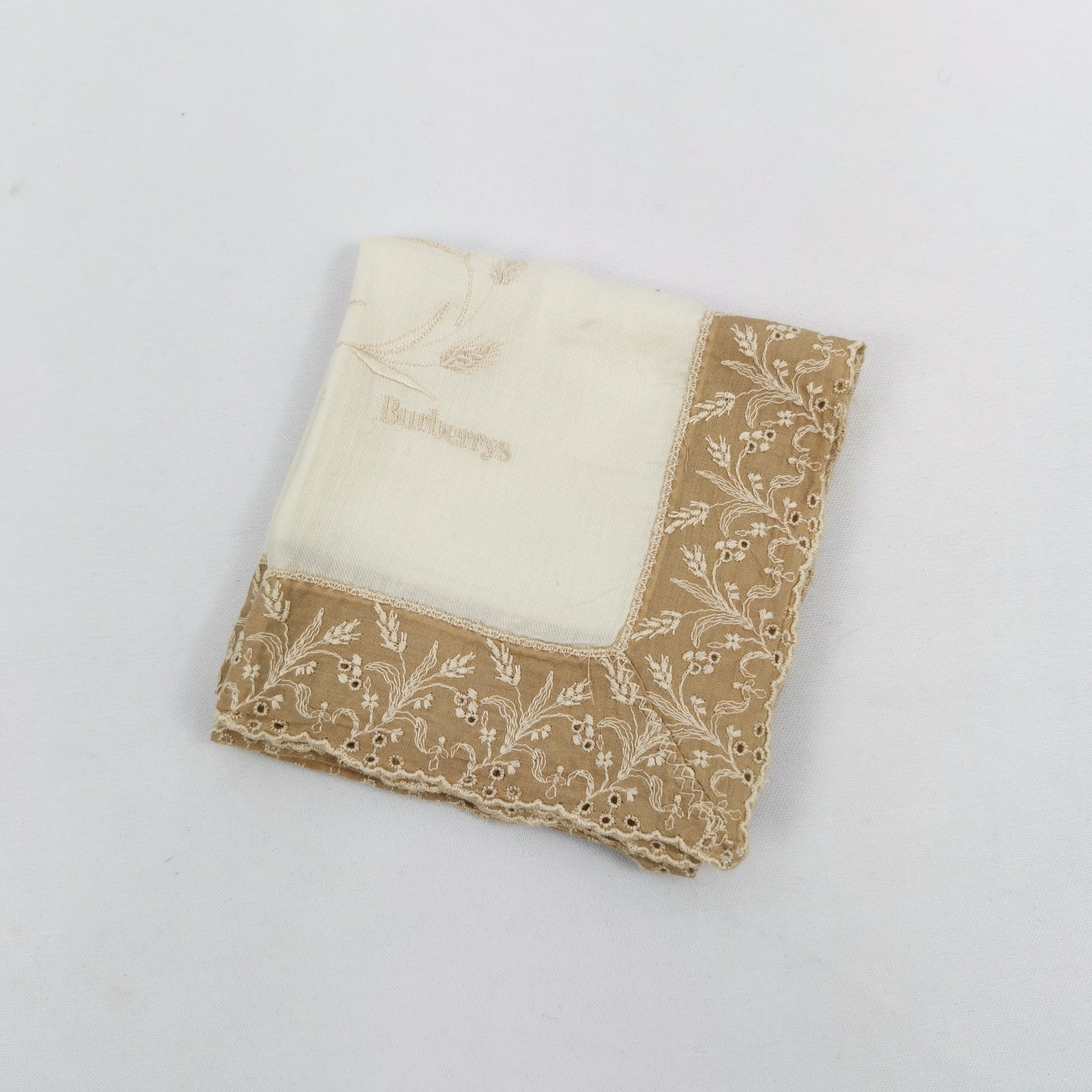 Burberry Vintage Burberry Handkerchief Neckerchief Bandana - AC72615 Size ONE SIZE - 4 Thumbnail