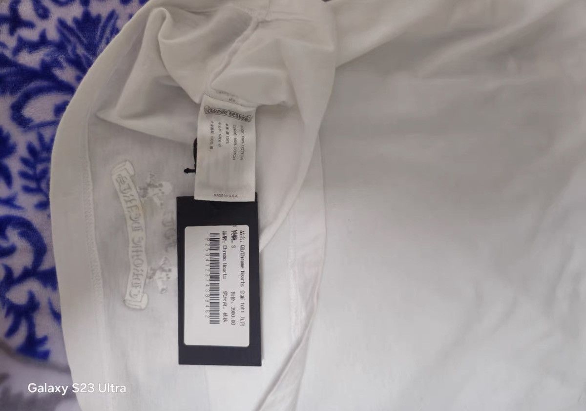 Chrome Hearts Chrome Hearts Foti Grid Pattern T shirt Size US S / EU 44-46 / 1 - 7 Thumbnail
