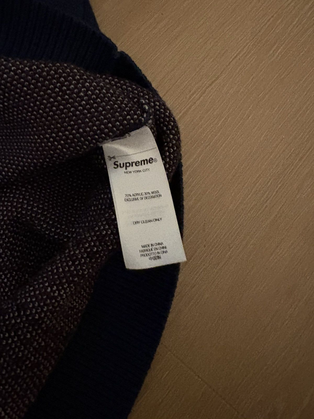 Martine Rose × Supreme Supreme Martine Rose Sweater Blue Size US L / EU 52-54 / 3 - 5 Thumbnail