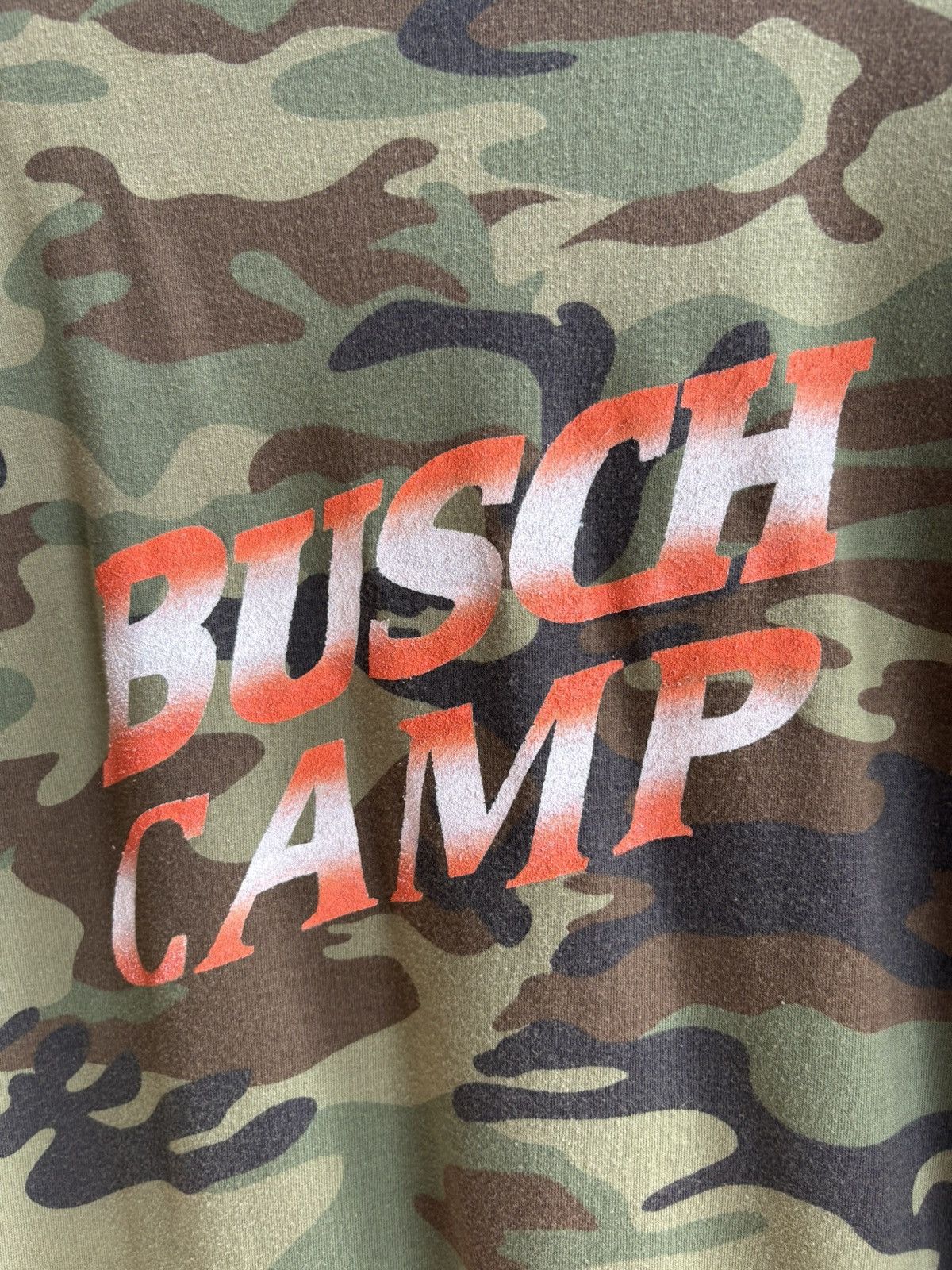 Vintage Vintage Streetwear Hype 90s Camo Hunter Skull T-shirt Size US XL / EU 56 / 4 - 4 Thumbnail
