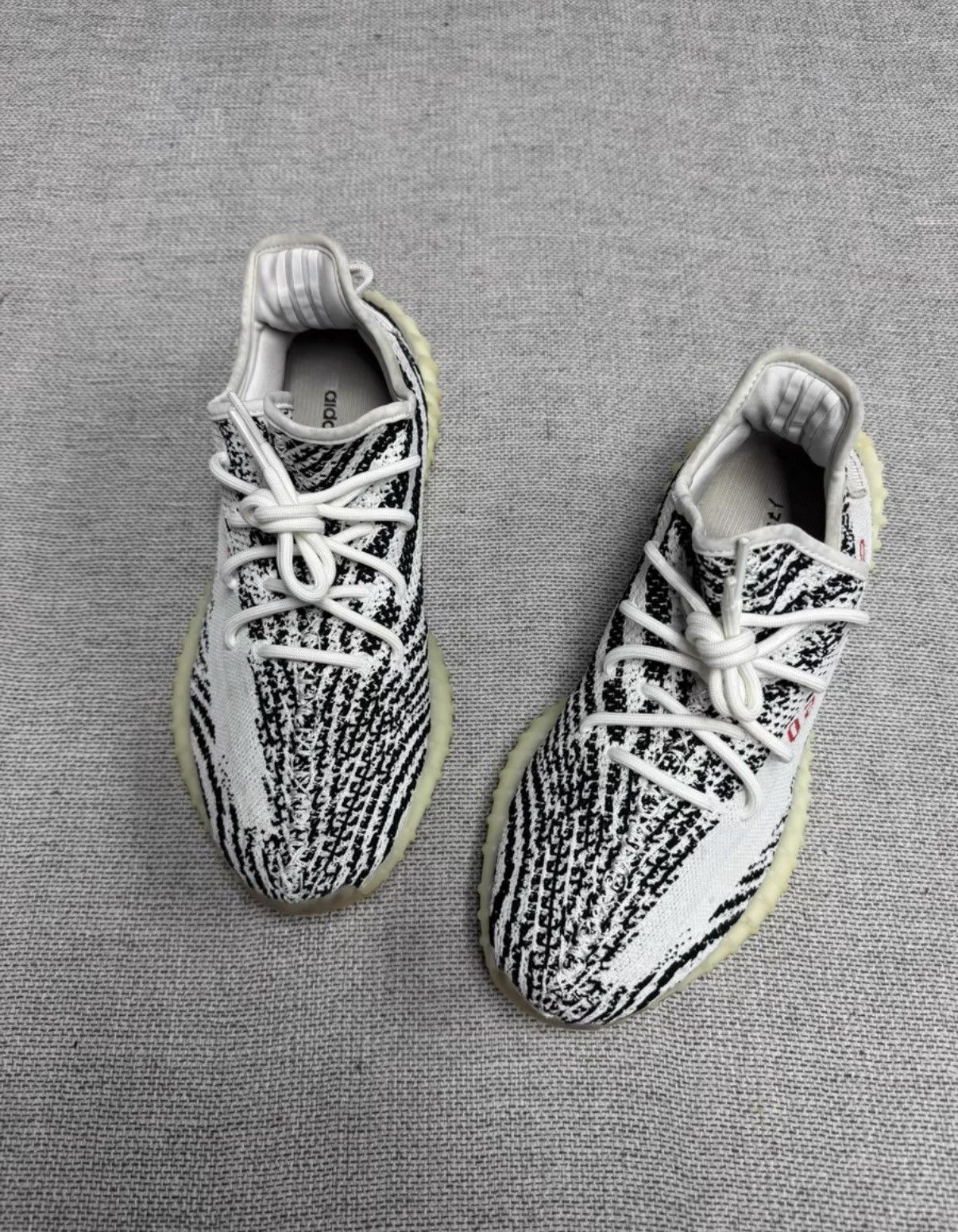 Adidas Adidas Yeezy 350 Zebra 2020 K37 Size US 9.5 / EU 42-43 - 6 Thumbnail