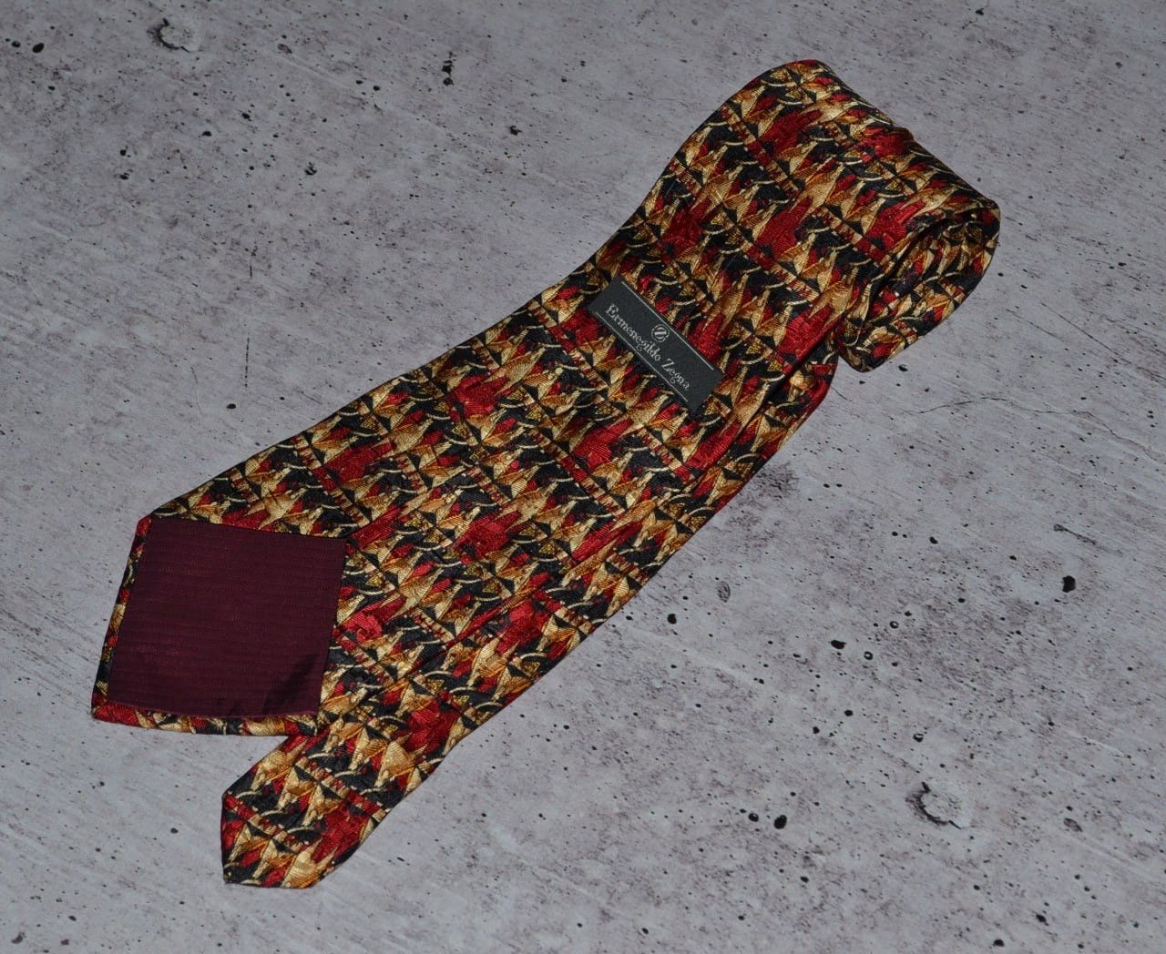 Ermenegildo Zegna × Vintage Vintage ermenegildo zegna Tie Silk Size ONE SIZE - 5 Thumbnail