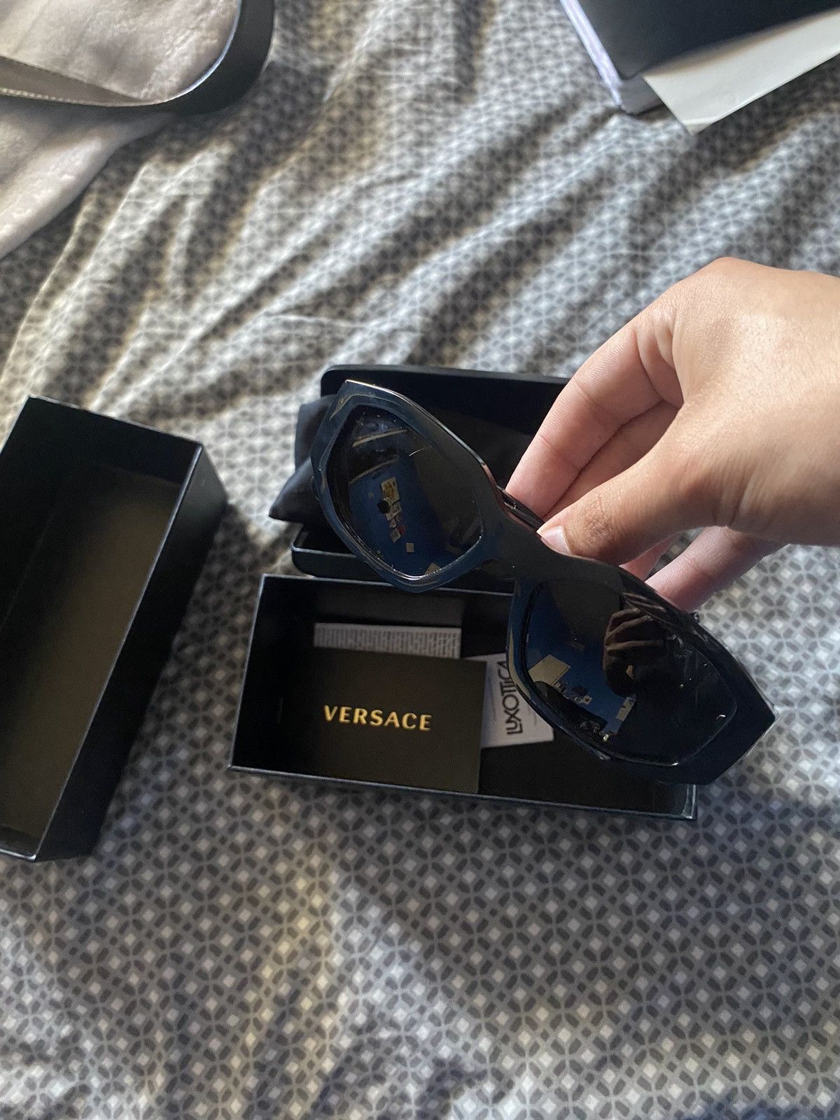 Versace Versace Biggie Sunglasses Size ONE SIZE - 3 Thumbnail