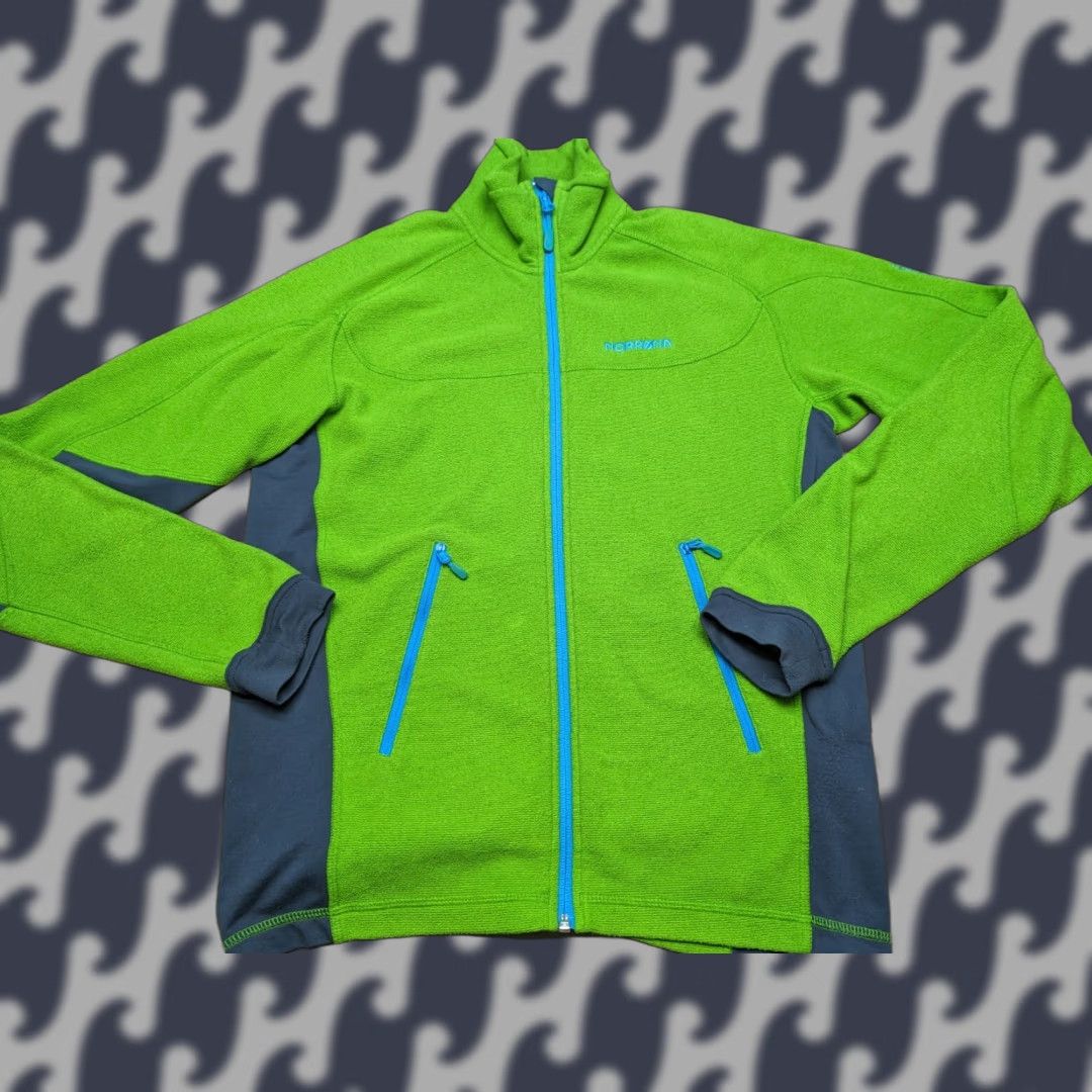 Vintage Norrona Falketind Warm1 Mens Jacket S Green Full Zip Outdoor Fleece Sport Track Jacket Size US S / EU 44-46 / 1 - 1 Thumbnail