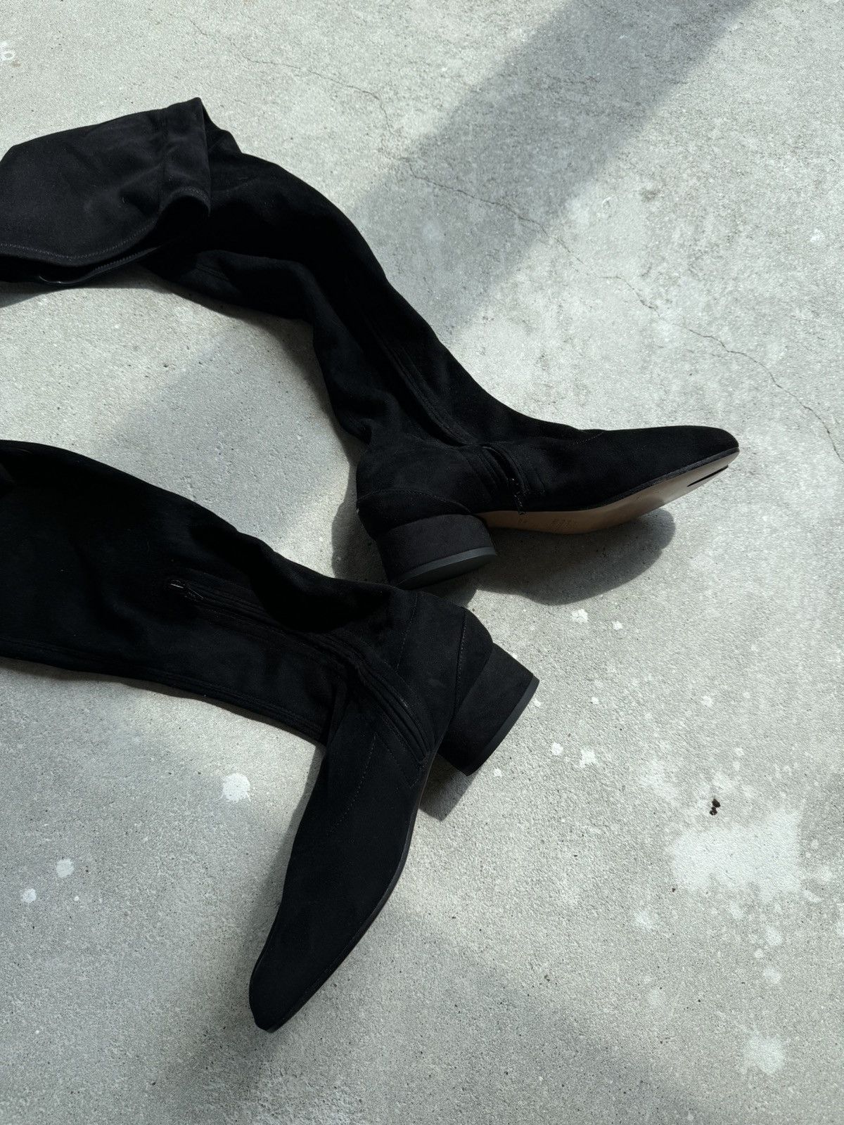 Maison Margiela Maison Margiela Tabi Suede High Boots Size US 7 / IT 37 - 4 Thumbnail